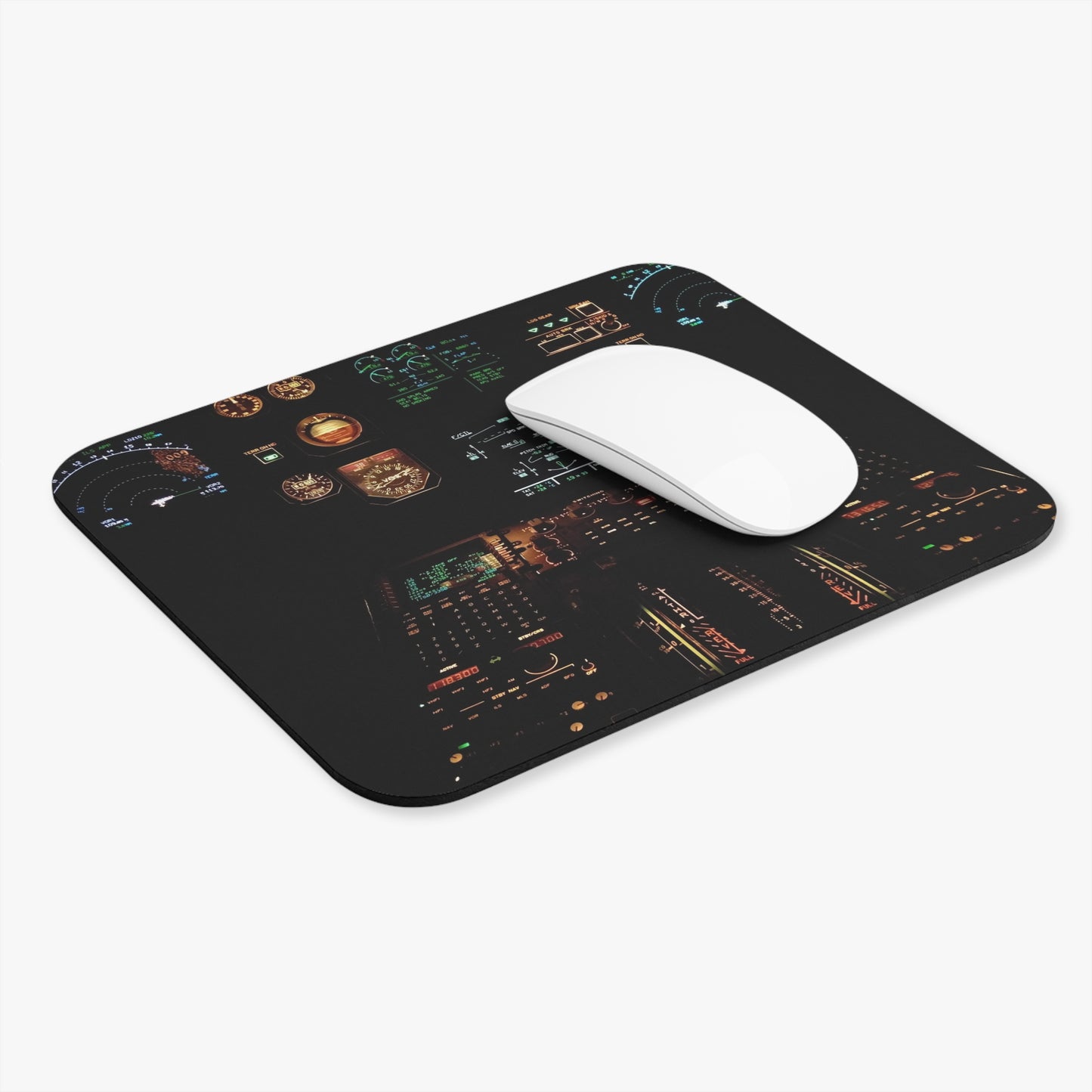 Cockpit Command: Aviation Mouse Pad