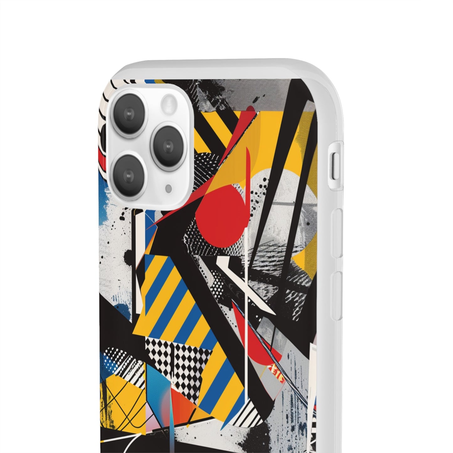 Vibrant Canvas: Cool Abstract Flexi Case