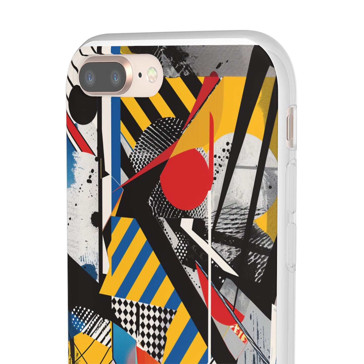 Vibrant Canvas: Cool Abstract Flexi Case