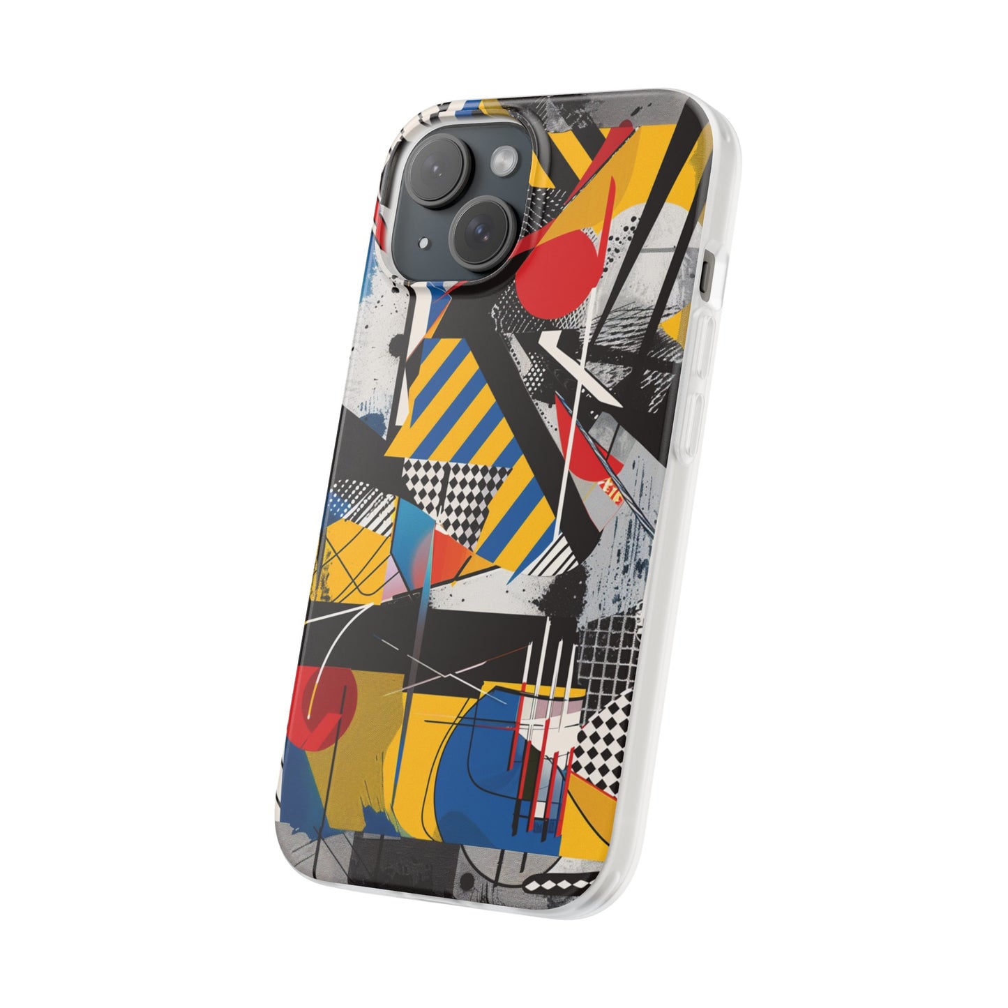 Vibrant Canvas: Cool Abstract Flexi Case