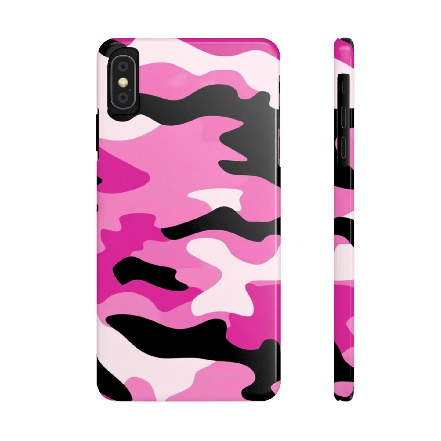 Blush Pink: Jungle Camo Phone Case