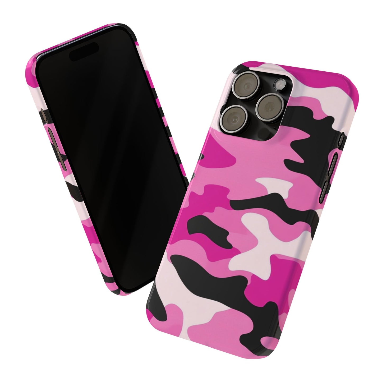 Blush Pink: Jungle Camo Phone Case