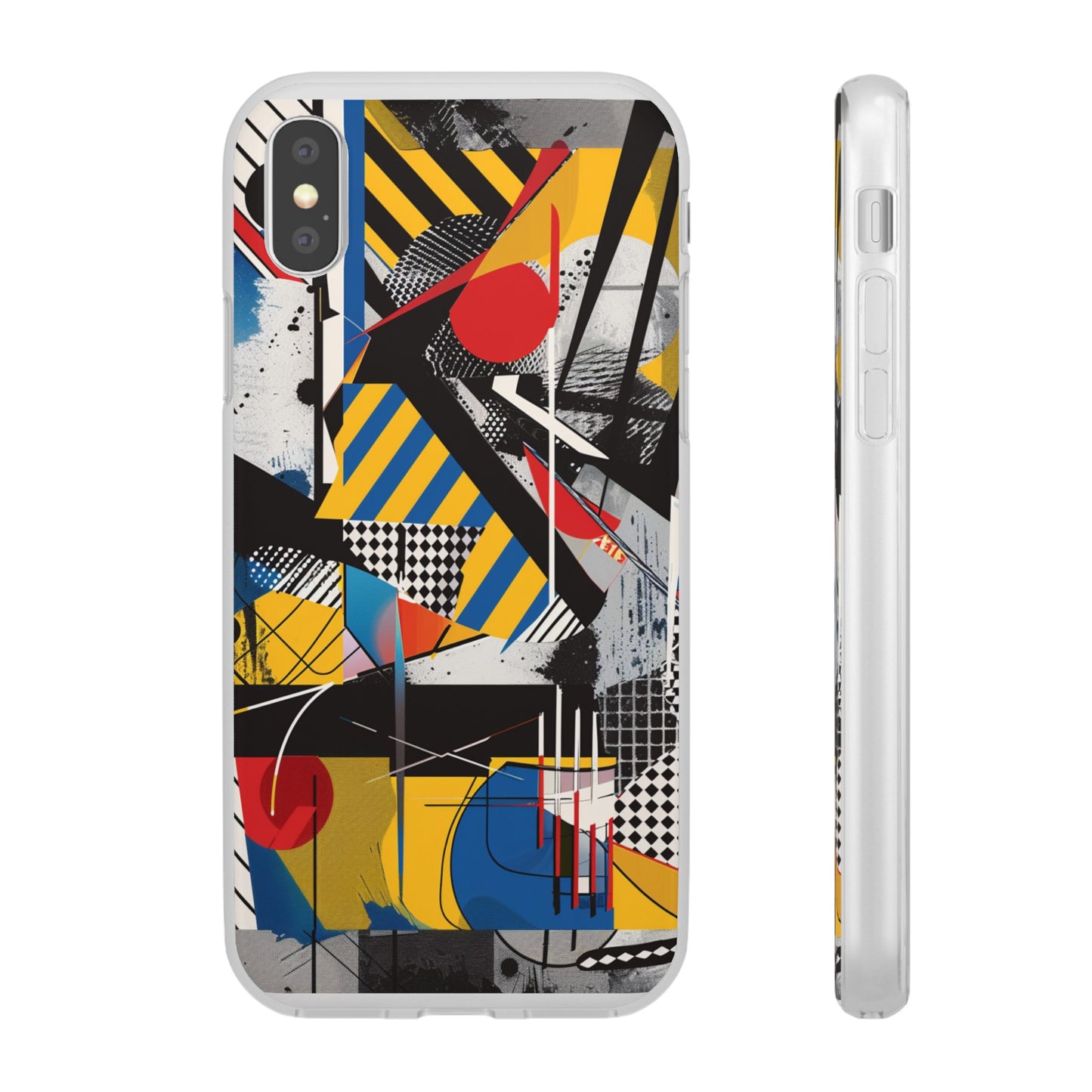 Vibrant Canvas: Cool Abstract Flexi Case