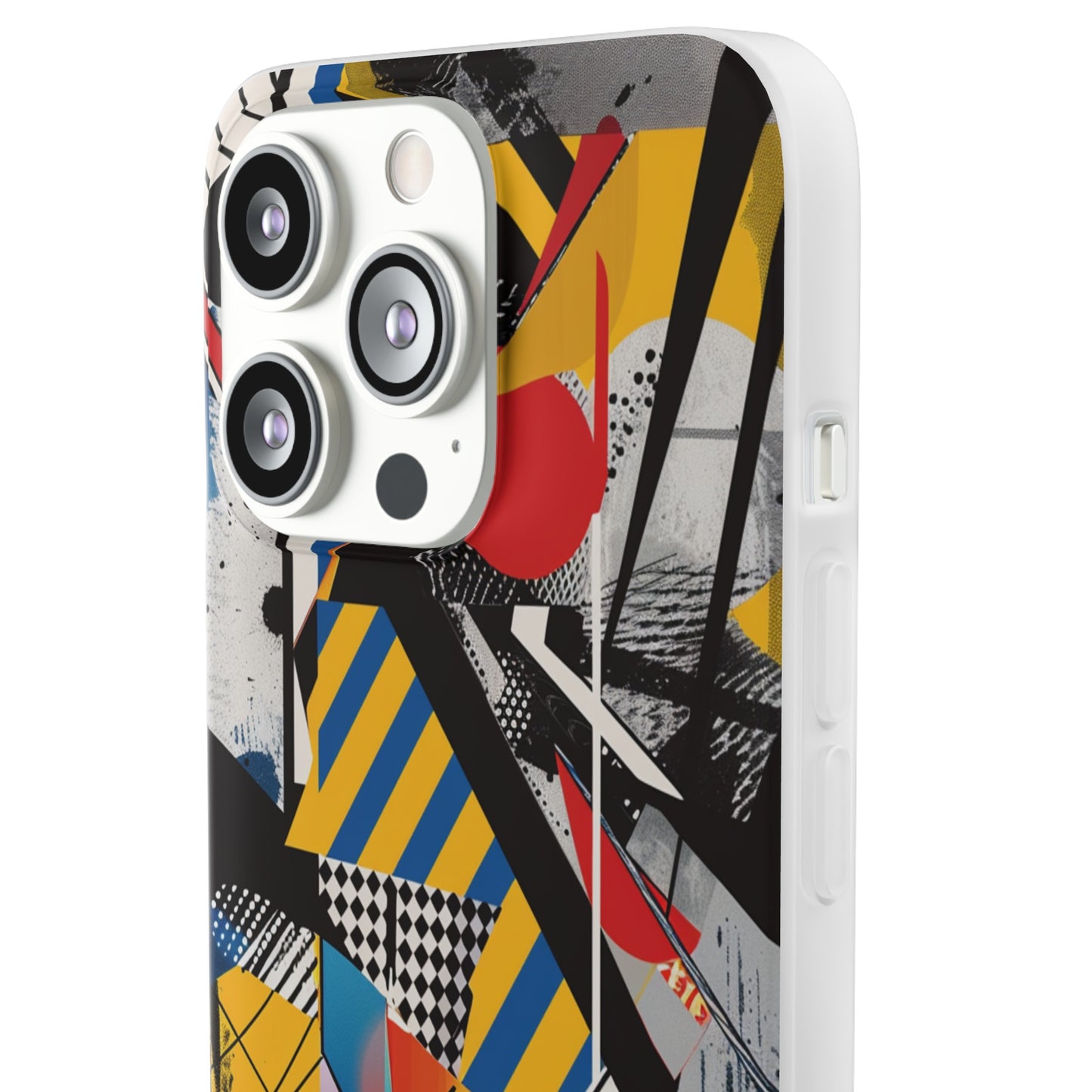 Vibrant Canvas: Cool Abstract Flexi Case