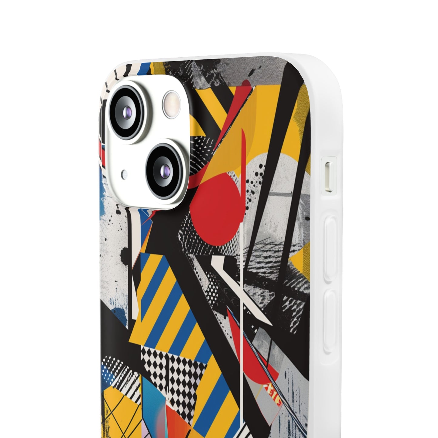 Vibrant Canvas: Cool Abstract Flexi Case