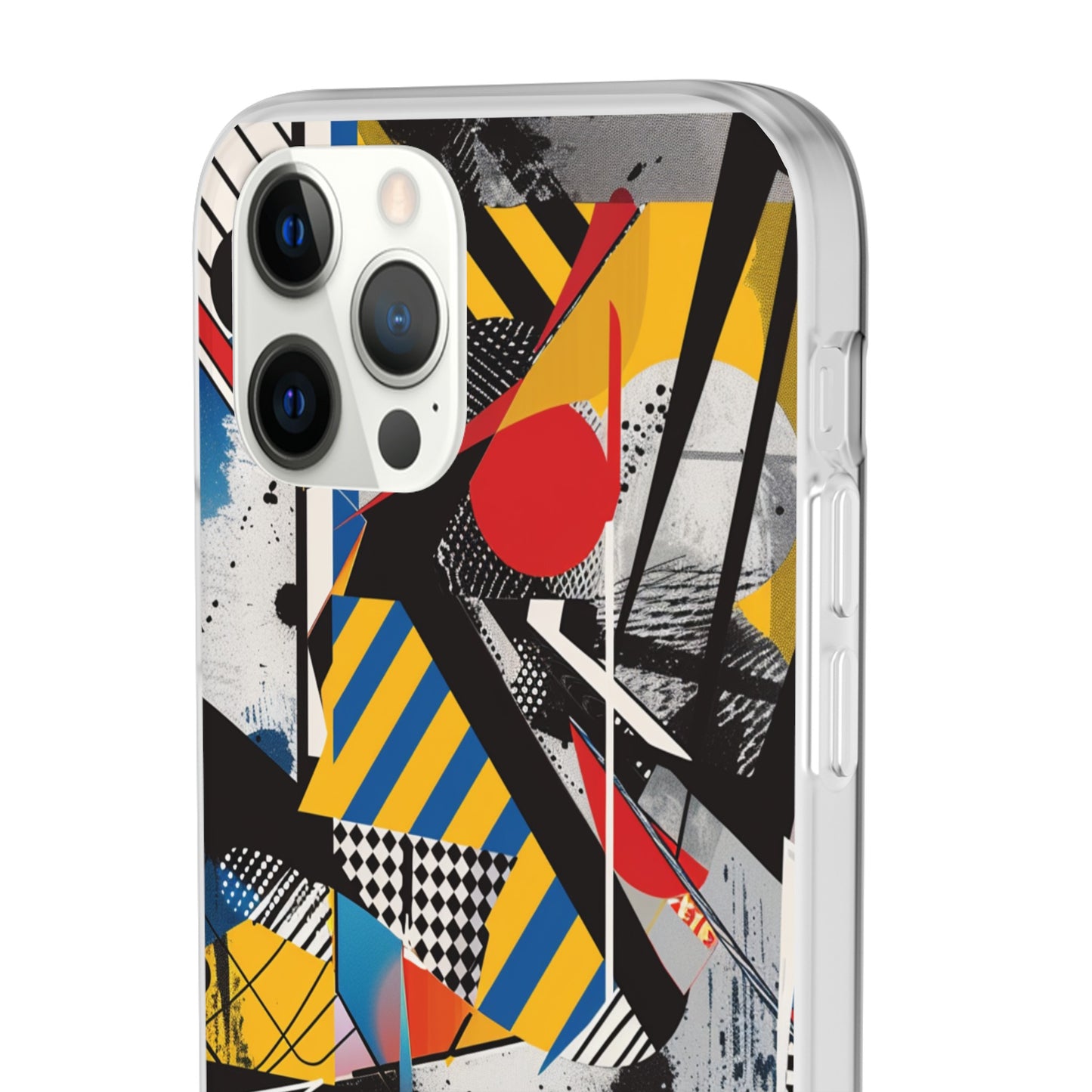 Vibrant Canvas: Cool Abstract Flexi Case