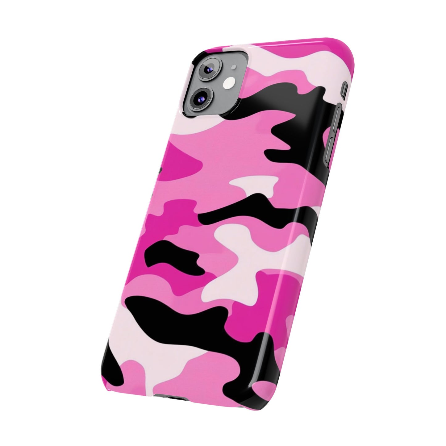 Blush Pink: Jungle Camo Phone Case