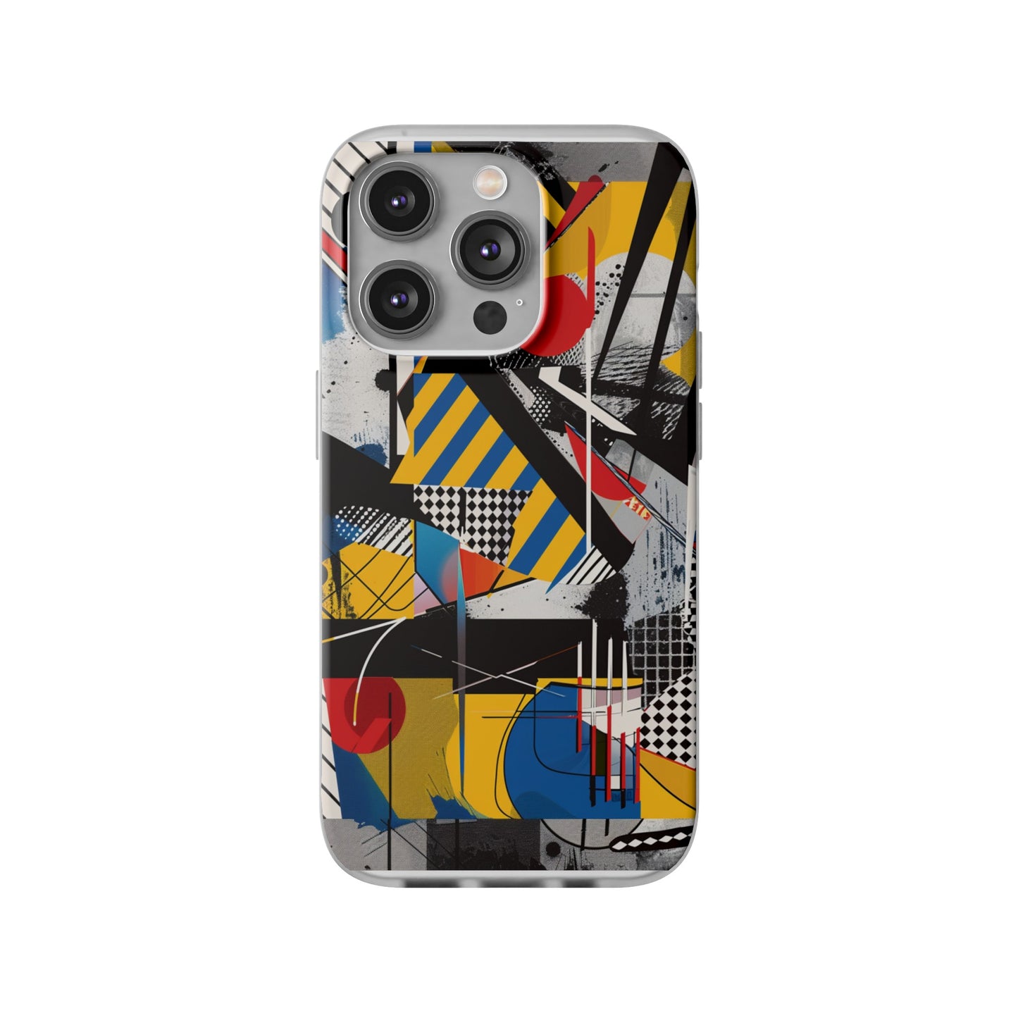 Vibrant Canvas: Cool Abstract Flexi Case