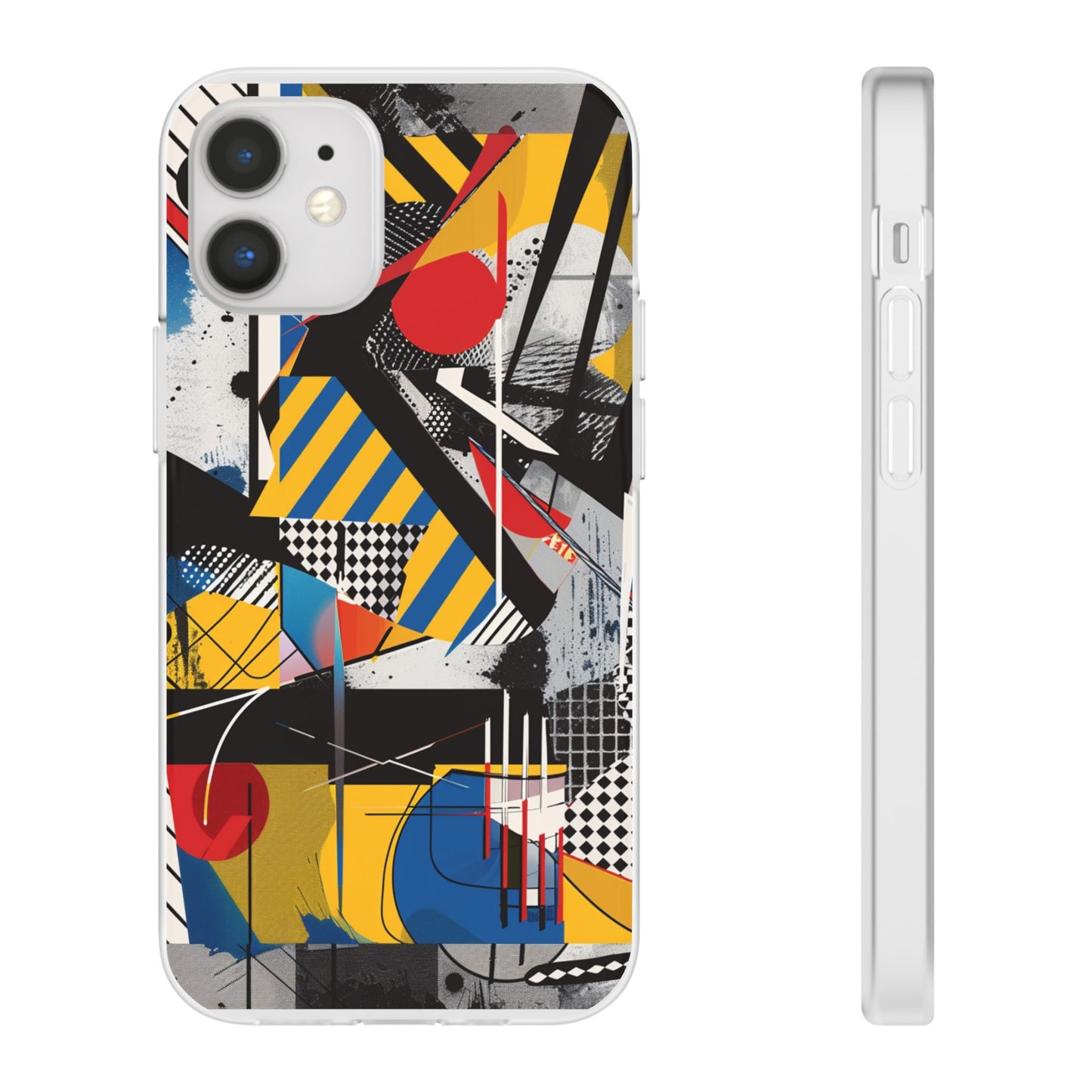 Vibrant Canvas: Cool Abstract Flexi Case