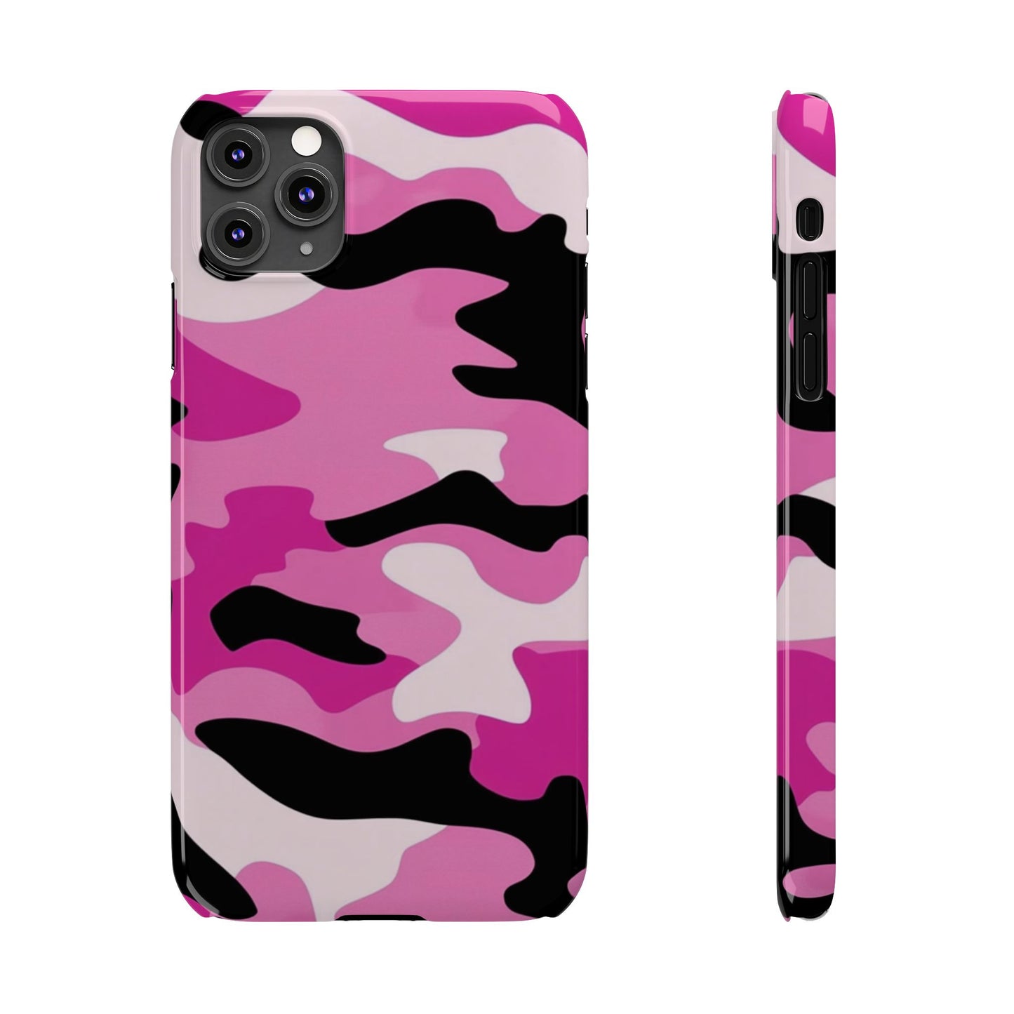 Blush Pink: Jungle Camo Phone Case