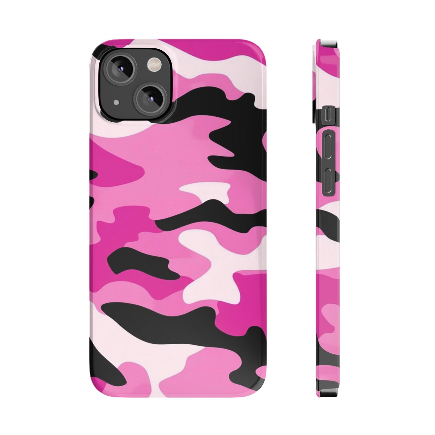 Blush Pink: Jungle Camo Phone Case