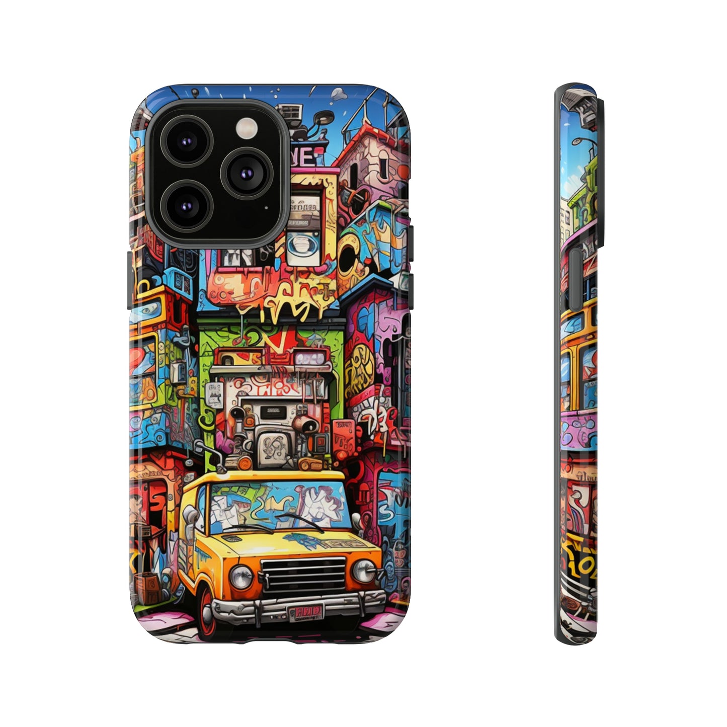 Urban Explosion: Graffiti Bomb Edition Tough Phone Case