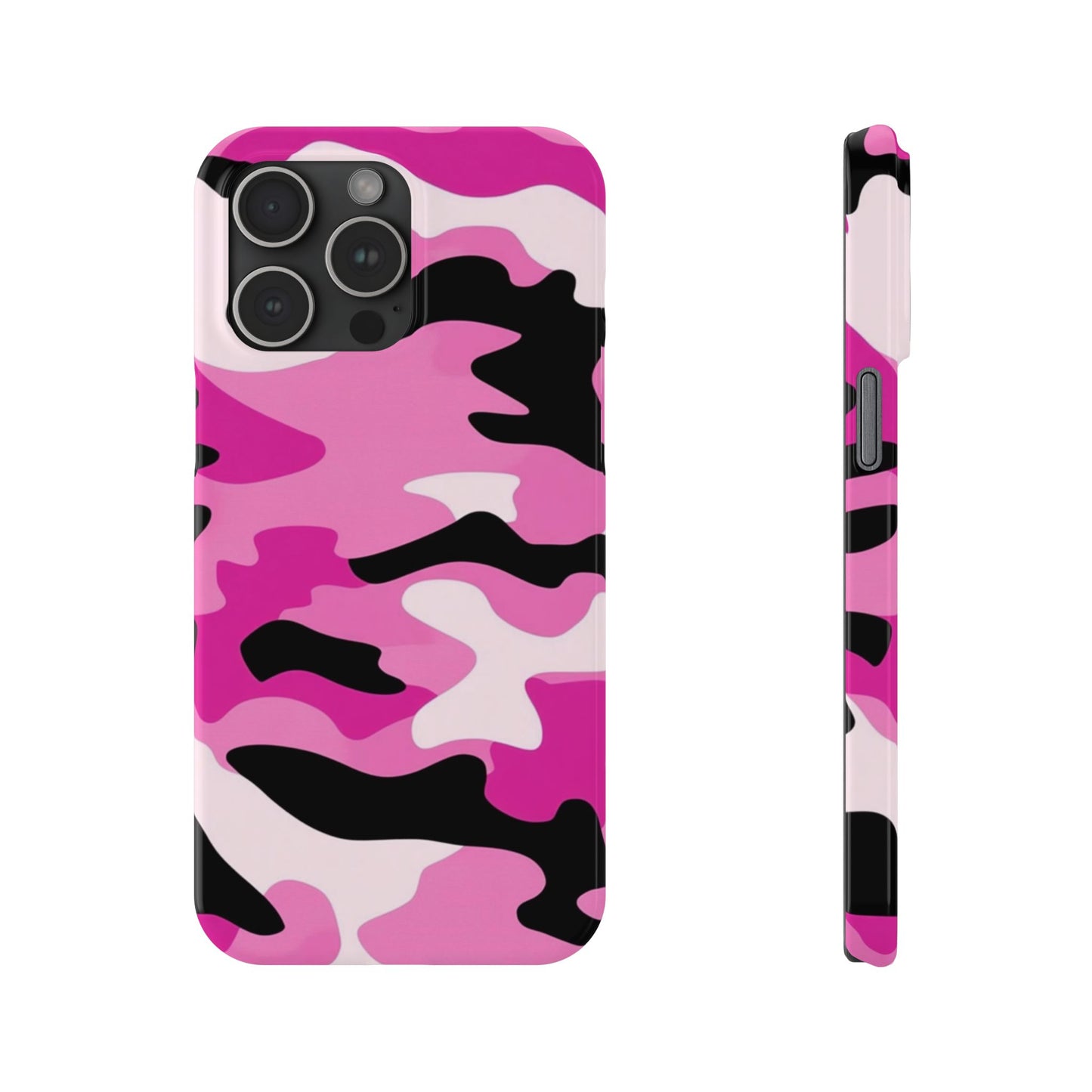 Blush Pink: Jungle Camo Phone Case