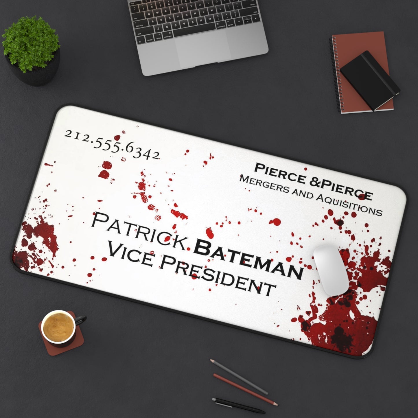 Bloody American Psycho Patrick Bateman Business card