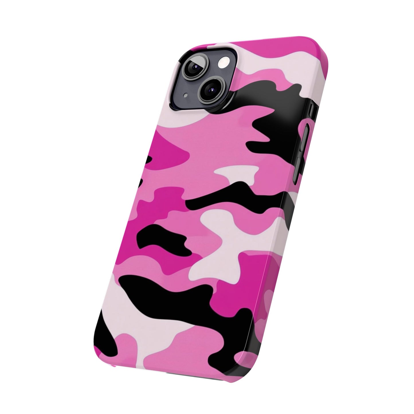 Blush Pink: Jungle Camo Phone Case