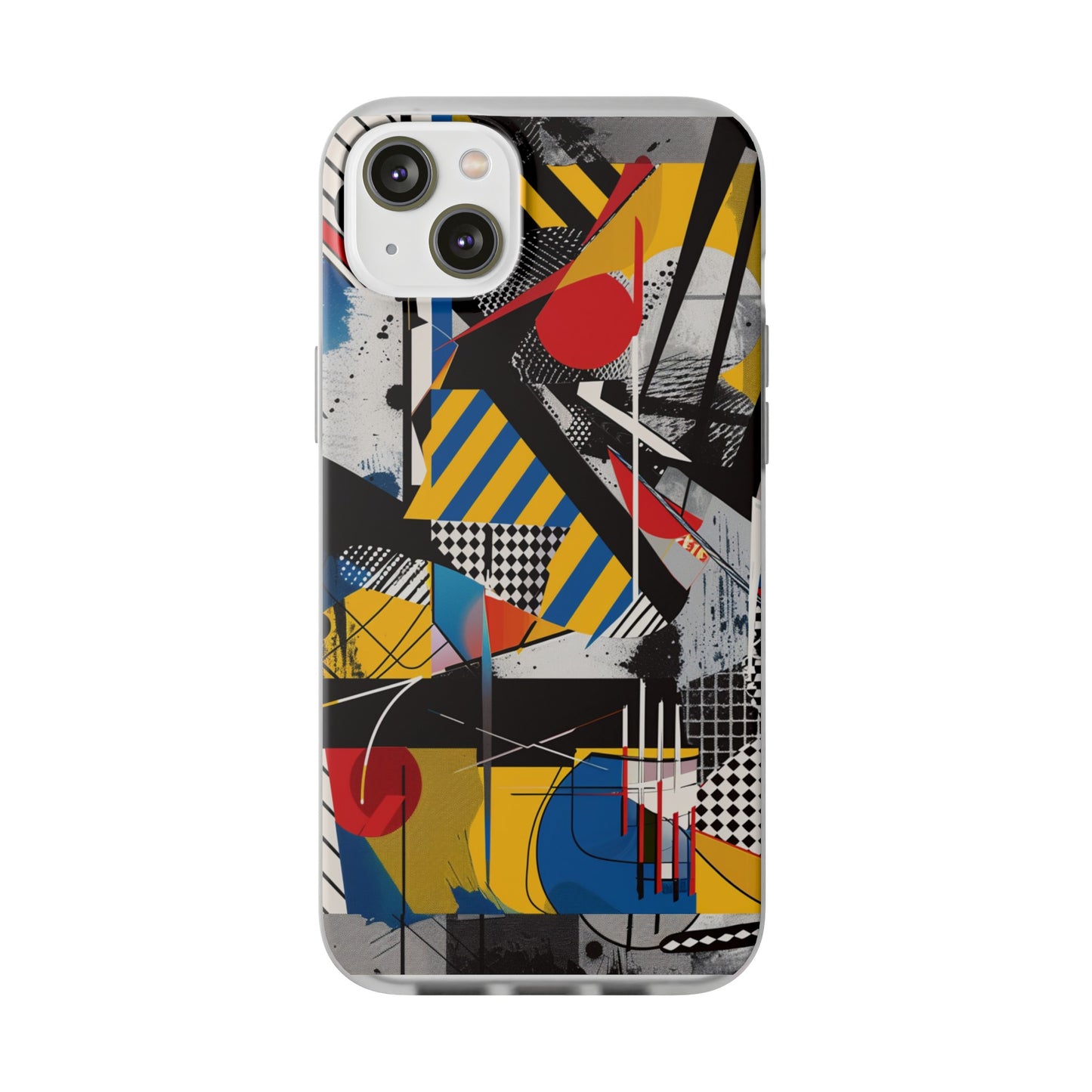 Vibrant Canvas: Cool Abstract Flexi Case