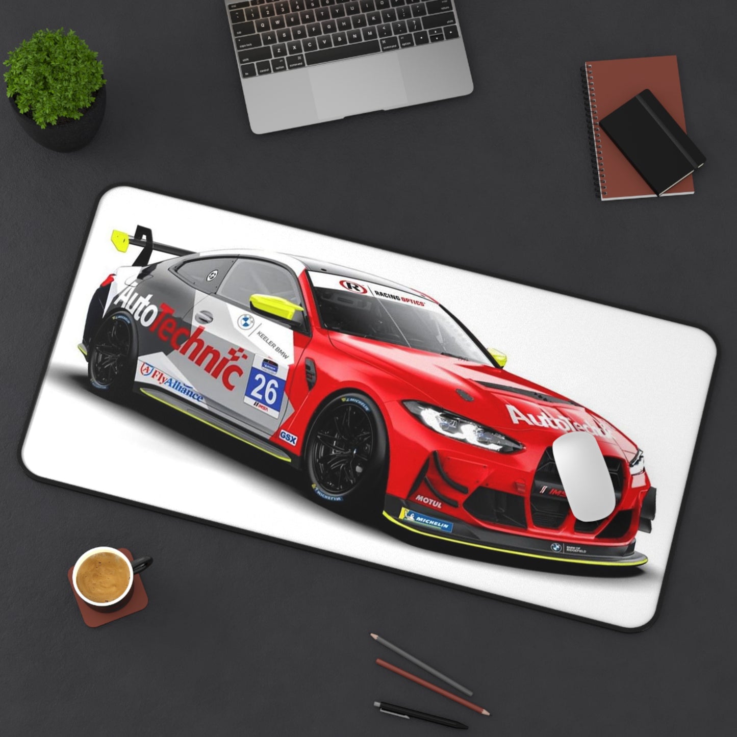 BMW M4 GT4 Racing Desk Mat