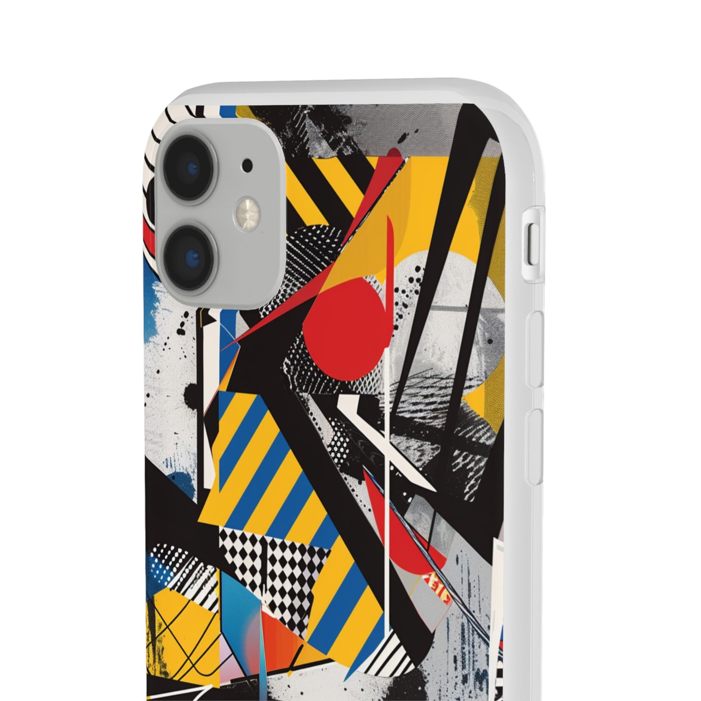 Vibrant Canvas: Cool Abstract Flexi Case