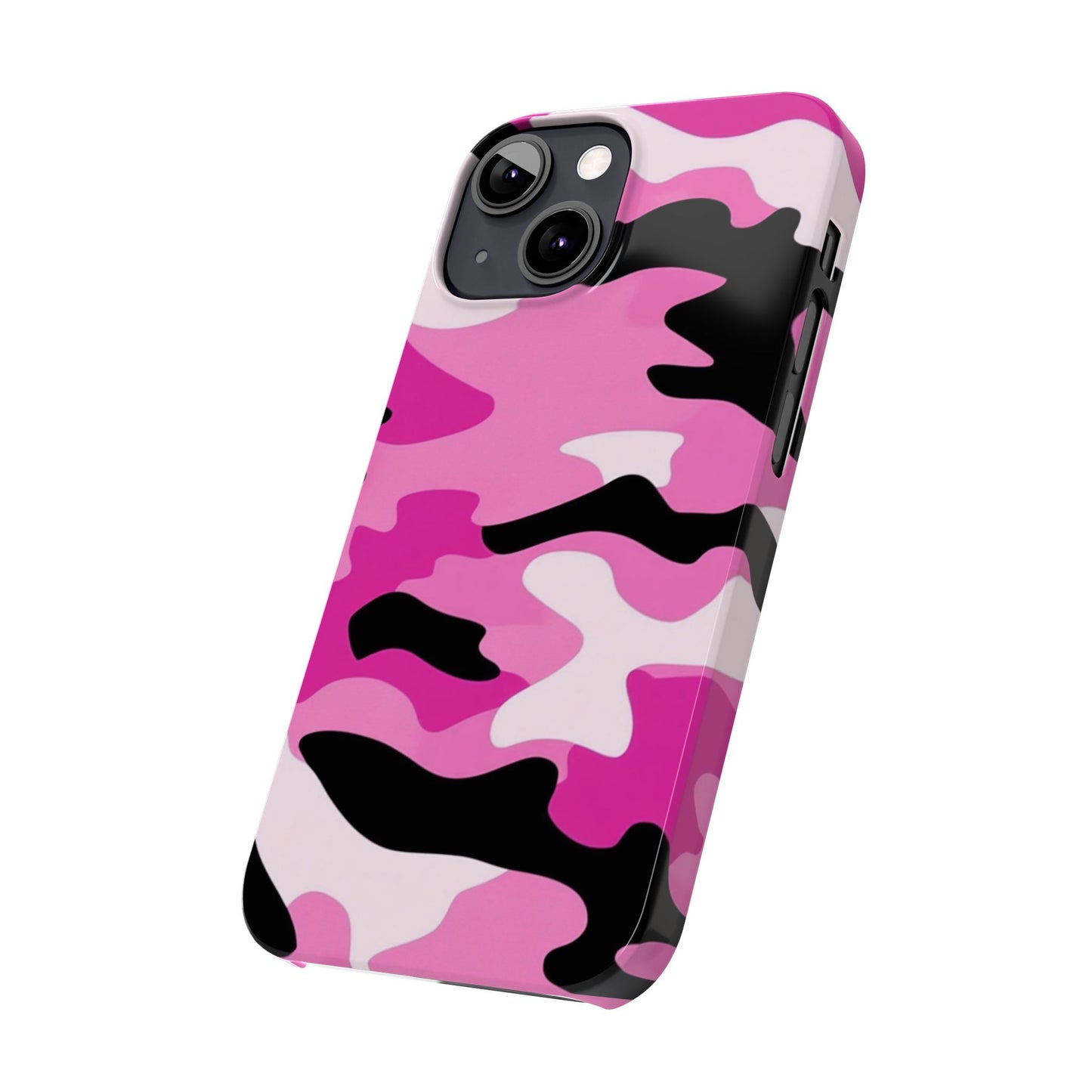 Blush Pink: Jungle Camo Phone Case