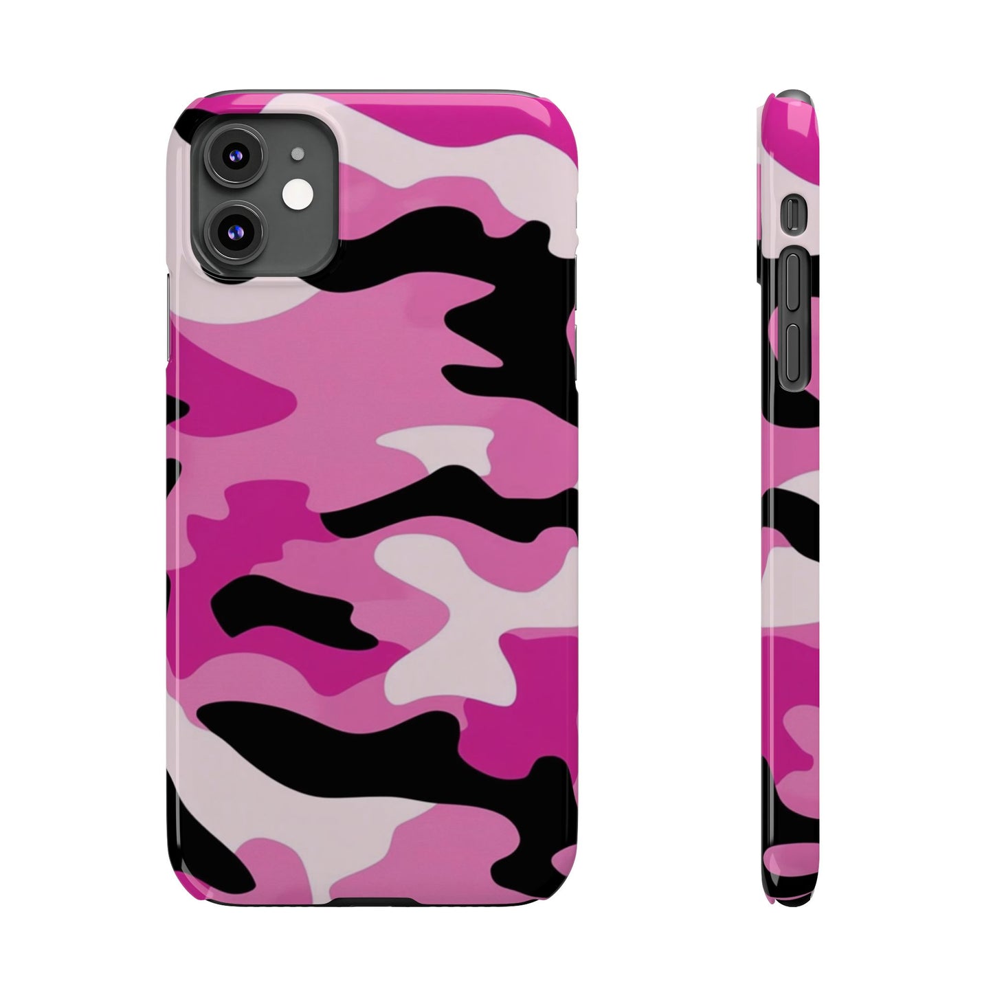 Blush Pink: Jungle Camo Phone Case