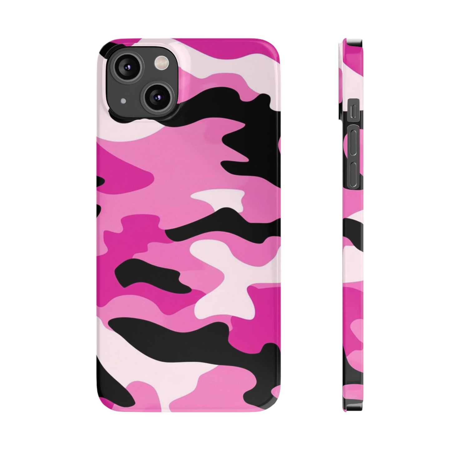 Blush Pink: Jungle Camo Phone Case