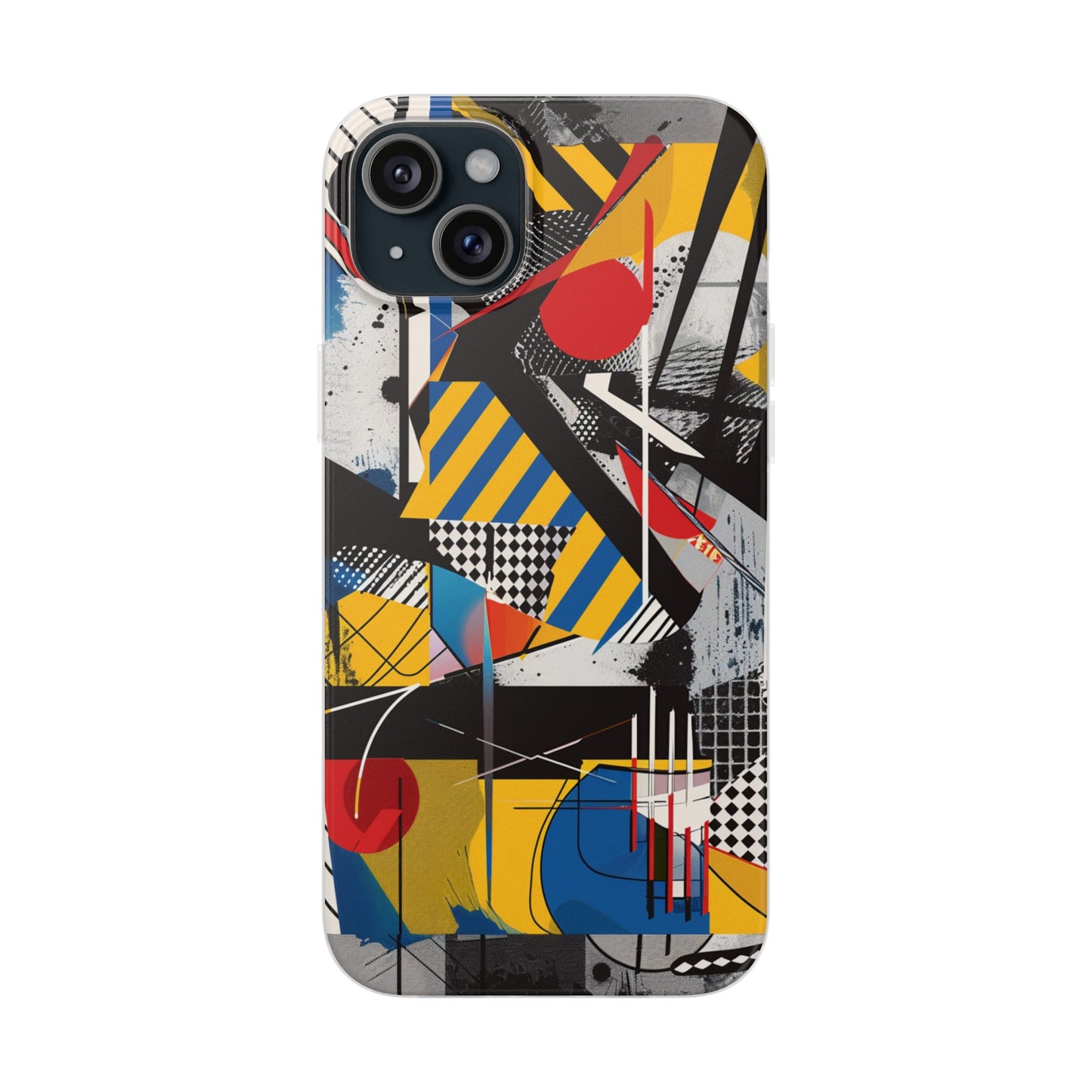 Vibrant Canvas: Cool Abstract Flexi Case