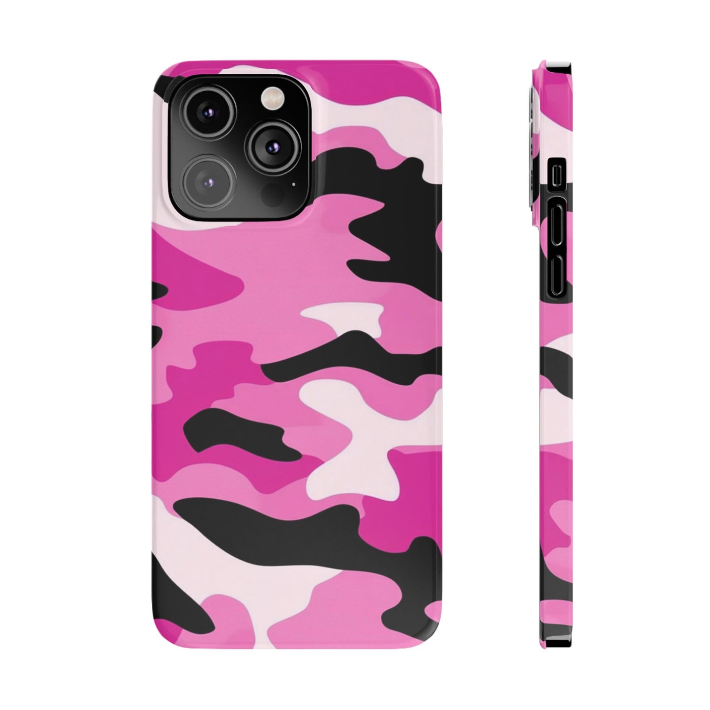 Blush Pink: Jungle Camo Phone Case