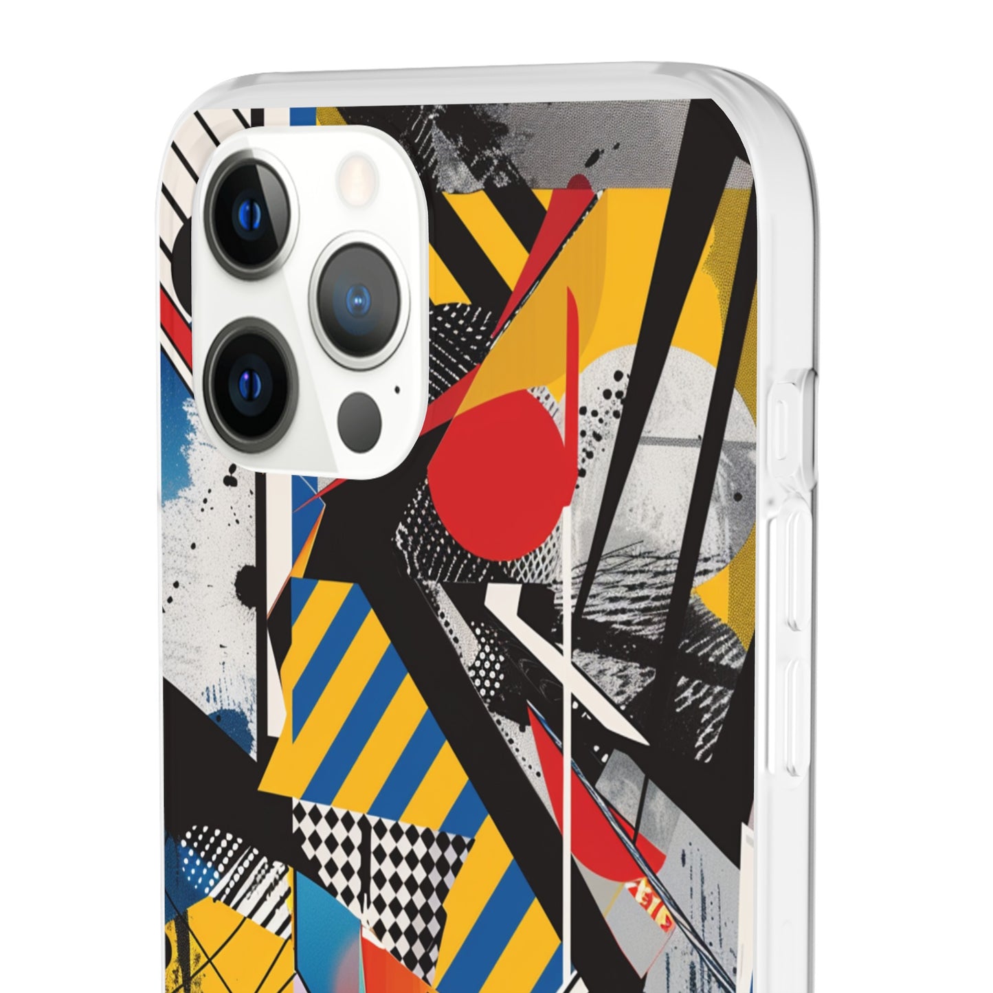 Vibrant Canvas: Cool Abstract Flexi Case