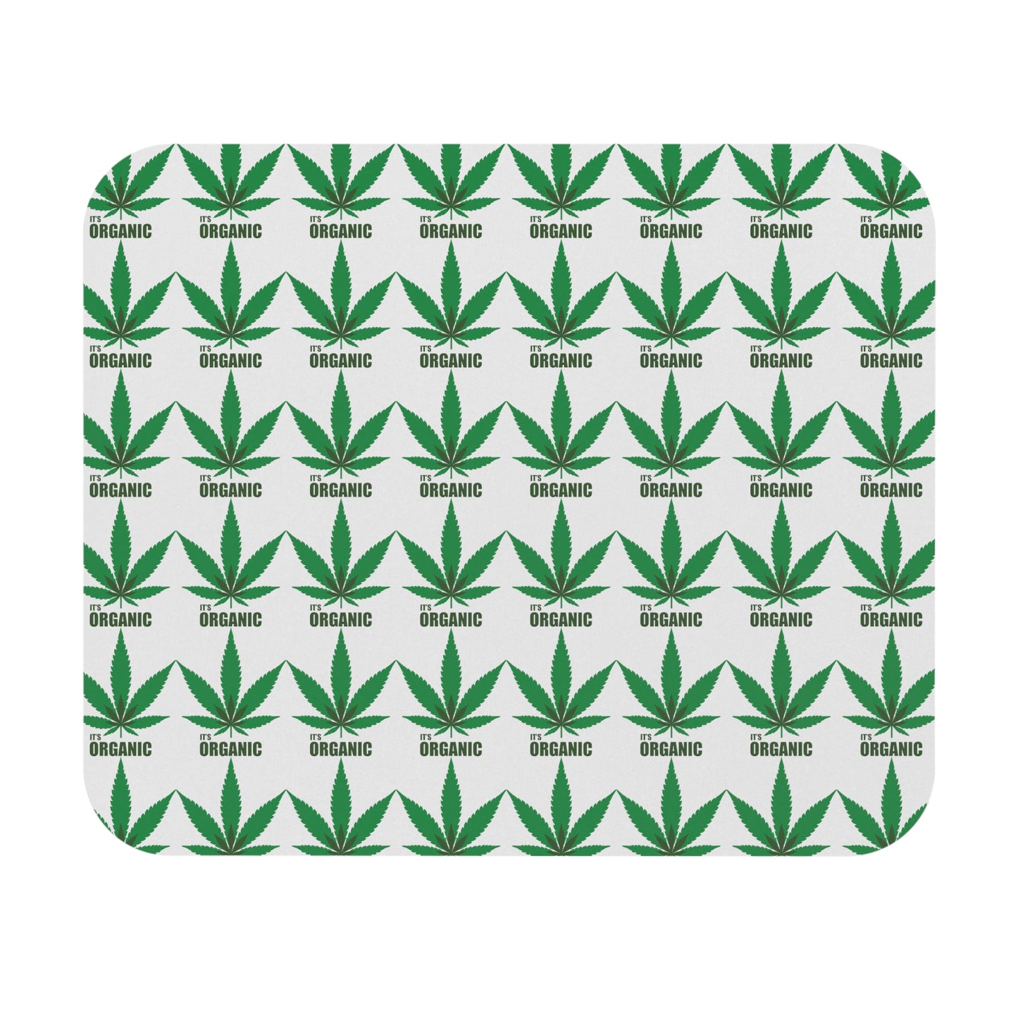 Herbal Haven: Weed-Inspired Mouse Pad