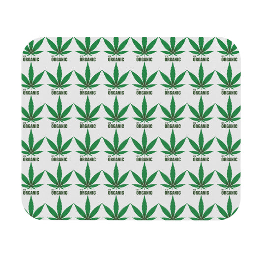 Herbal Haven: Weed-Inspired Mouse Pad