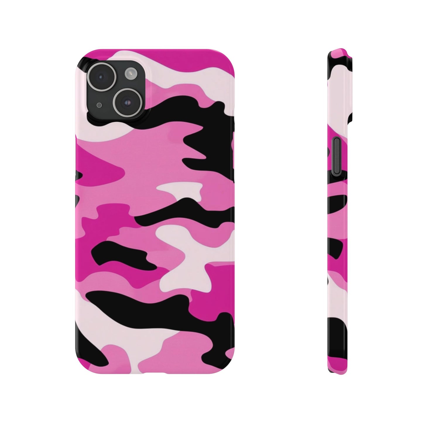 Blush Pink: Jungle Camo Phone Case