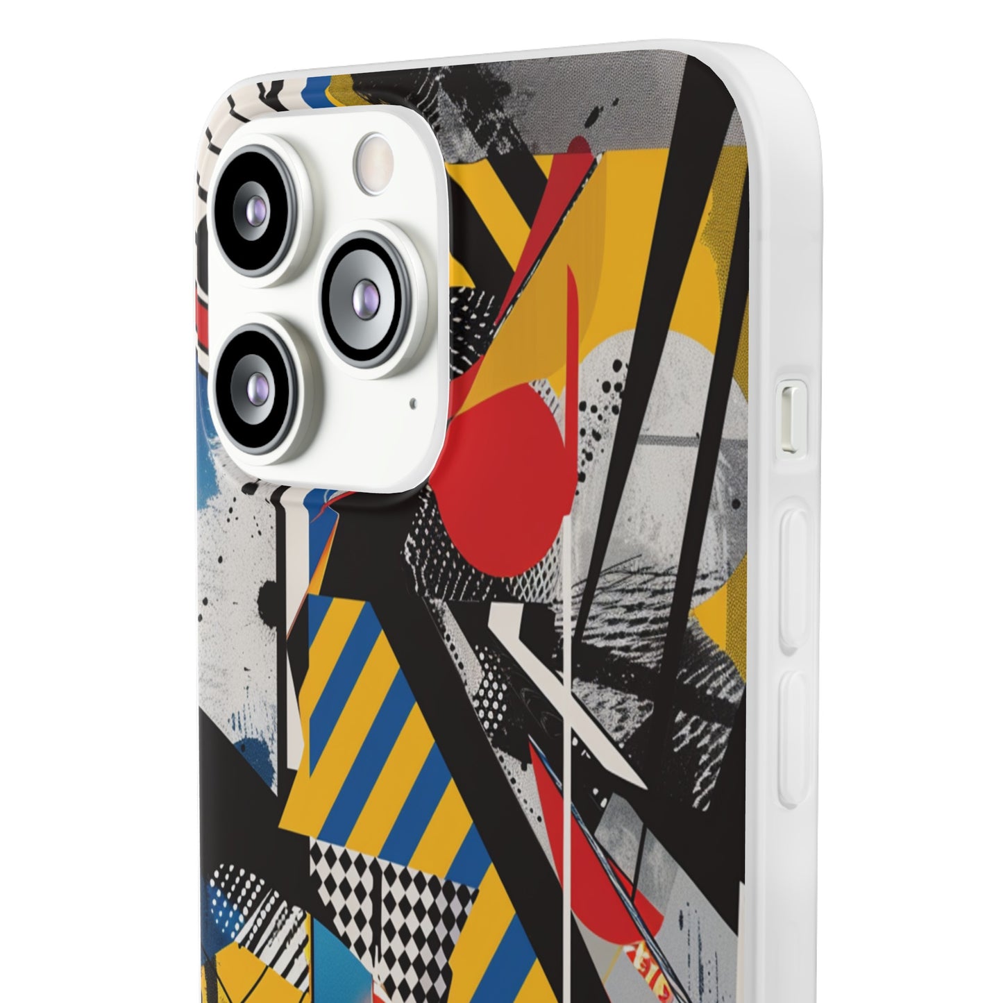 Vibrant Canvas: Cool Abstract Flexi Case