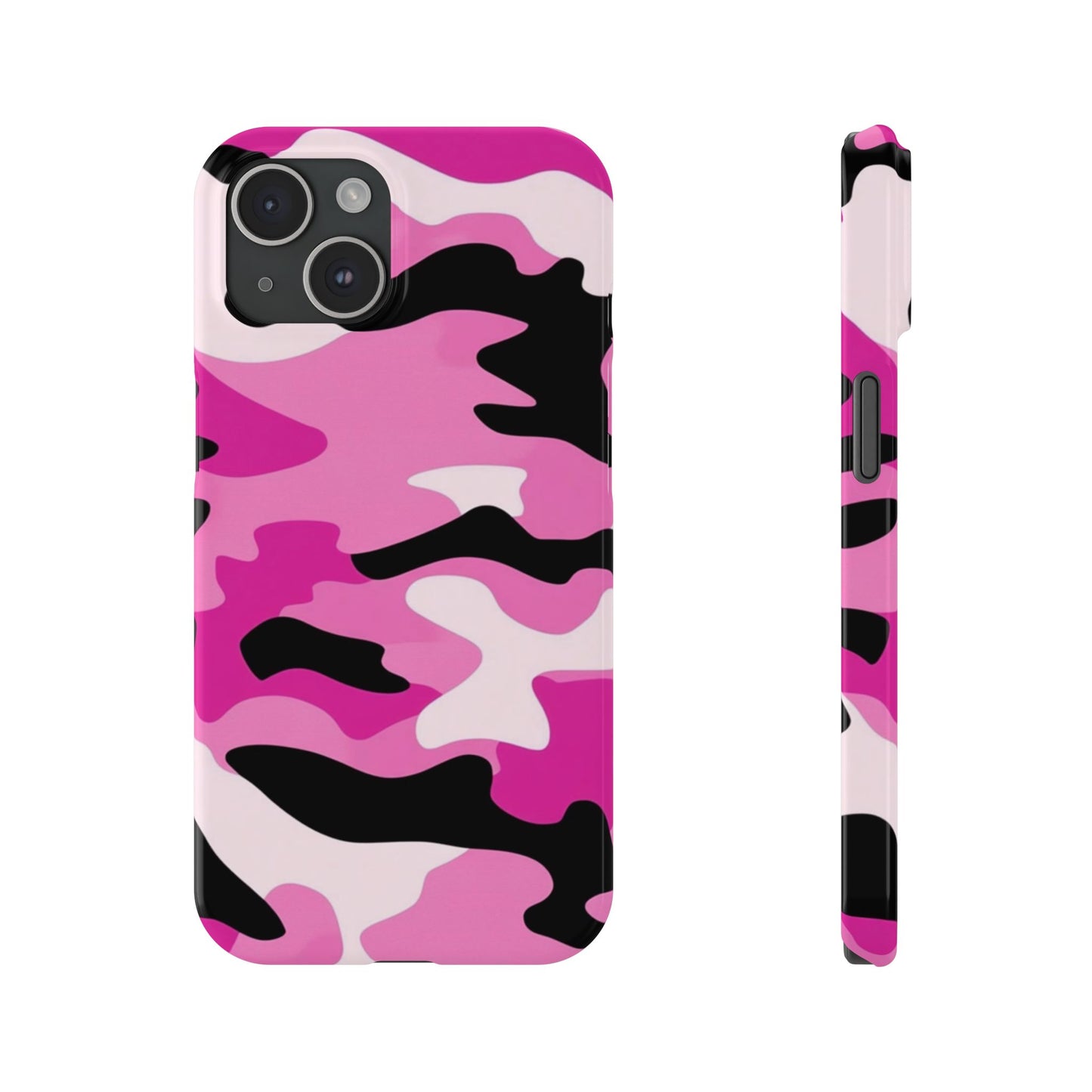 Blush Pink: Jungle Camo Phone Case