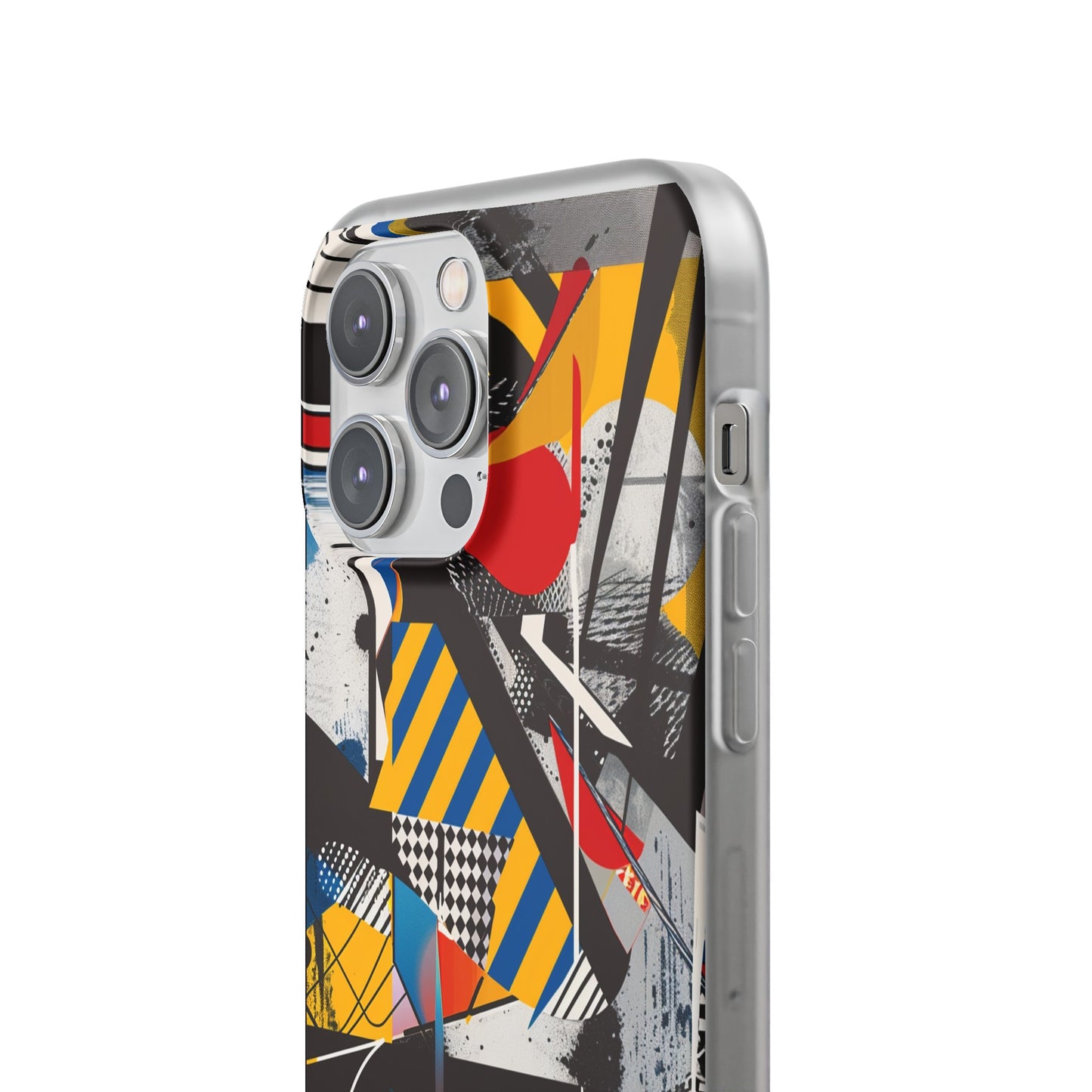 Vibrant Canvas: Cool Abstract Flexi Case