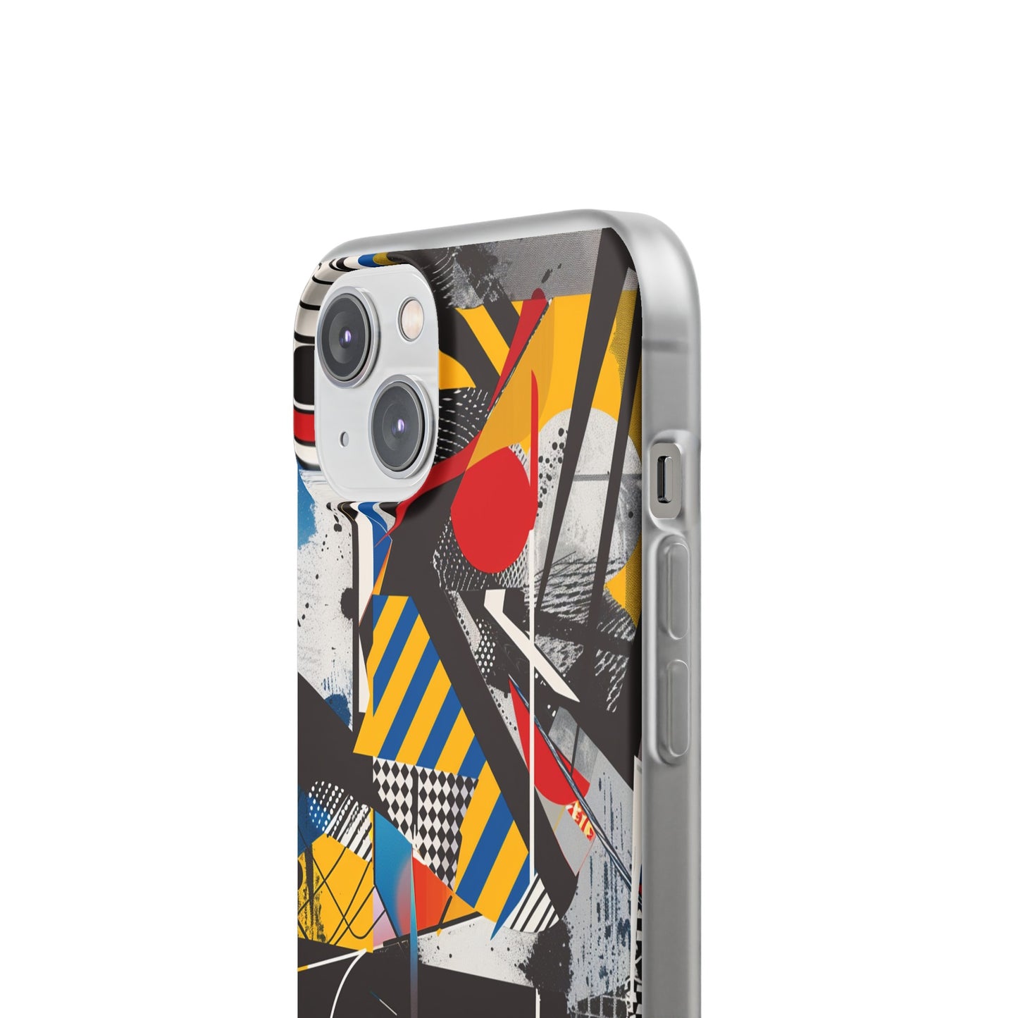 Vibrant Canvas: Cool Abstract Flexi Case