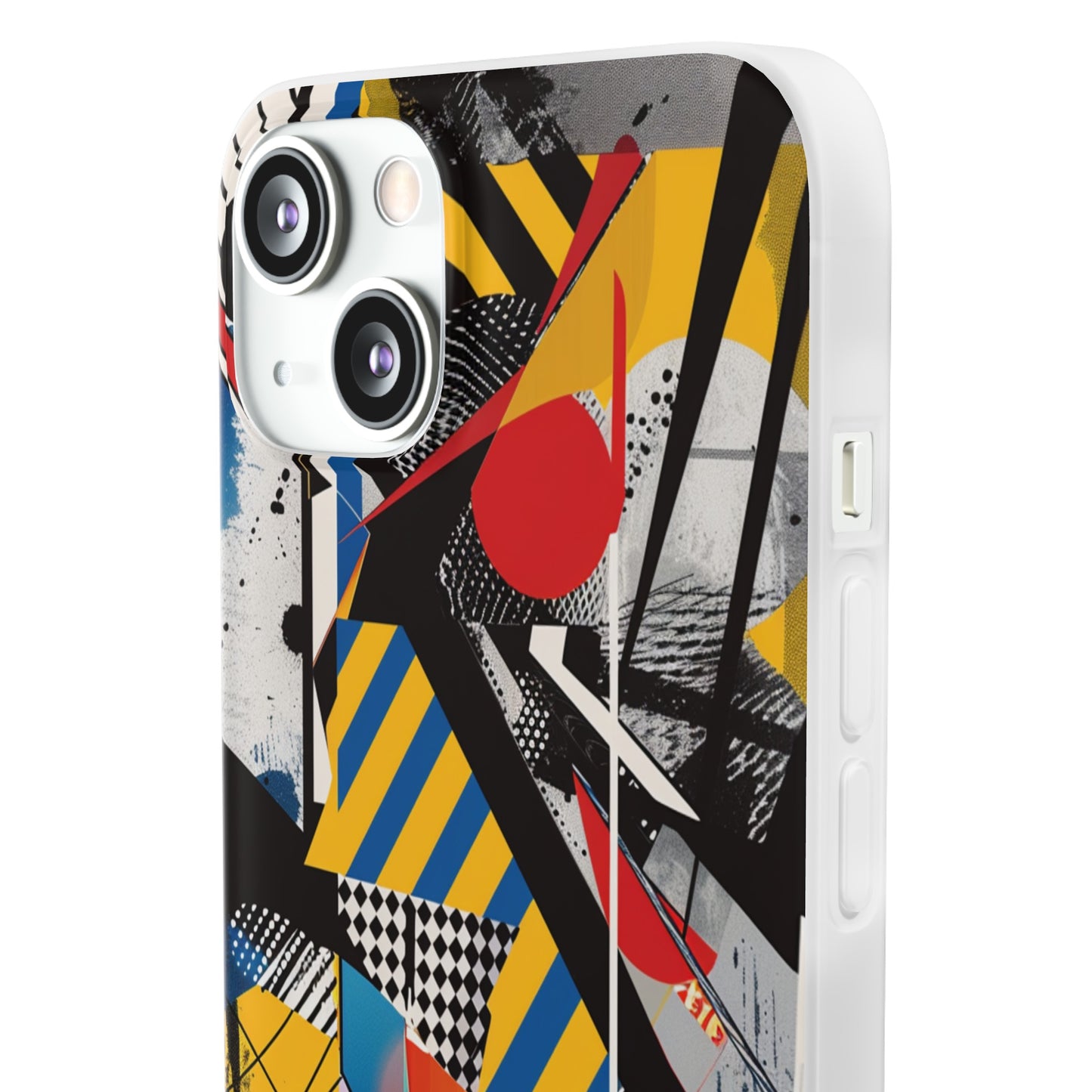 Vibrant Canvas: Cool Abstract Flexi Case