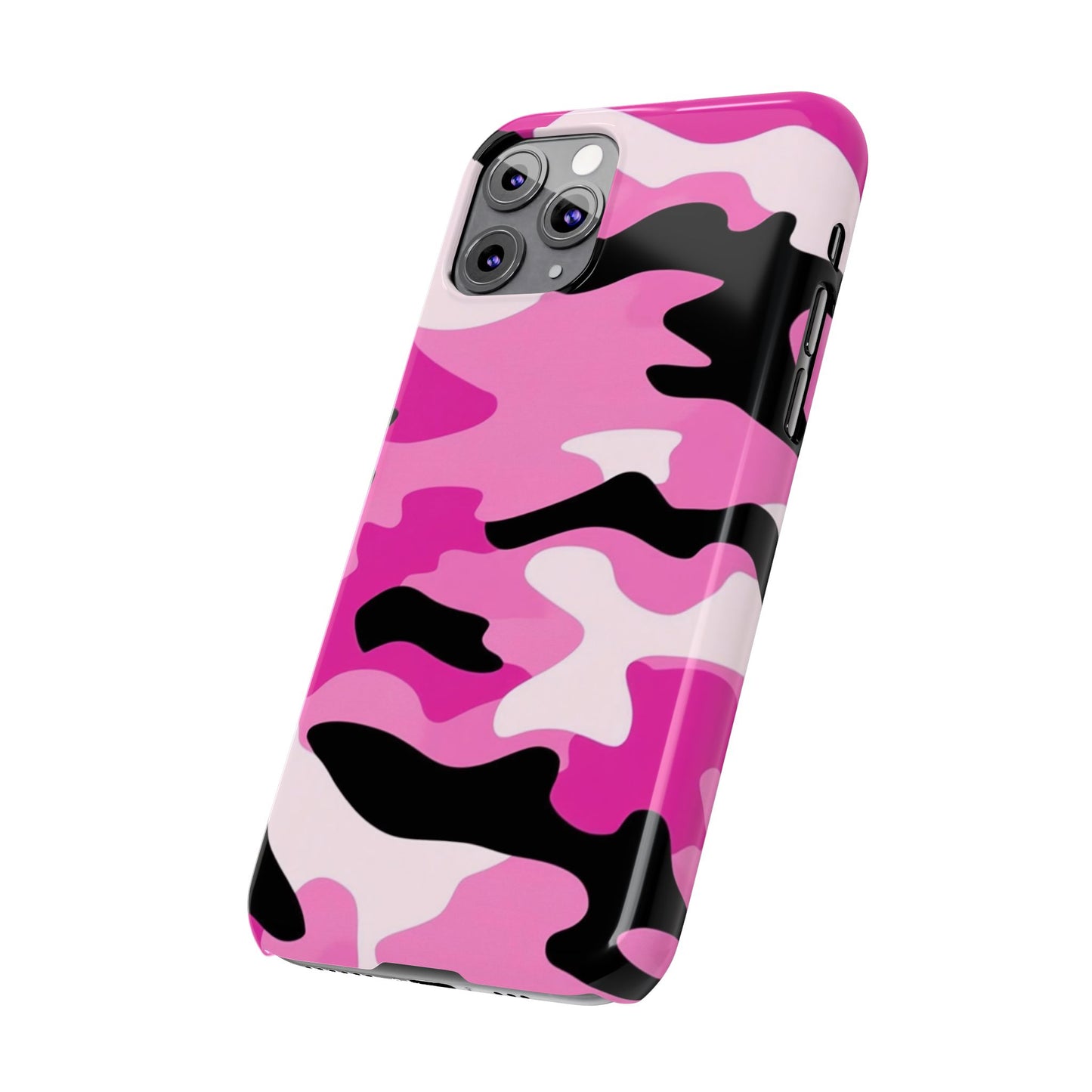 Blush Pink: Jungle Camo Phone Case