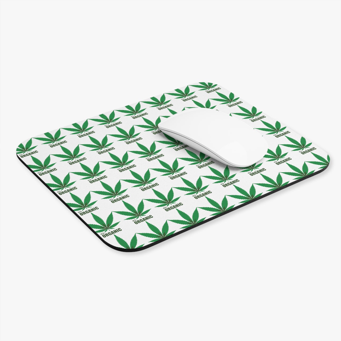 Herbal Haven: Weed-Inspired Mouse Pad