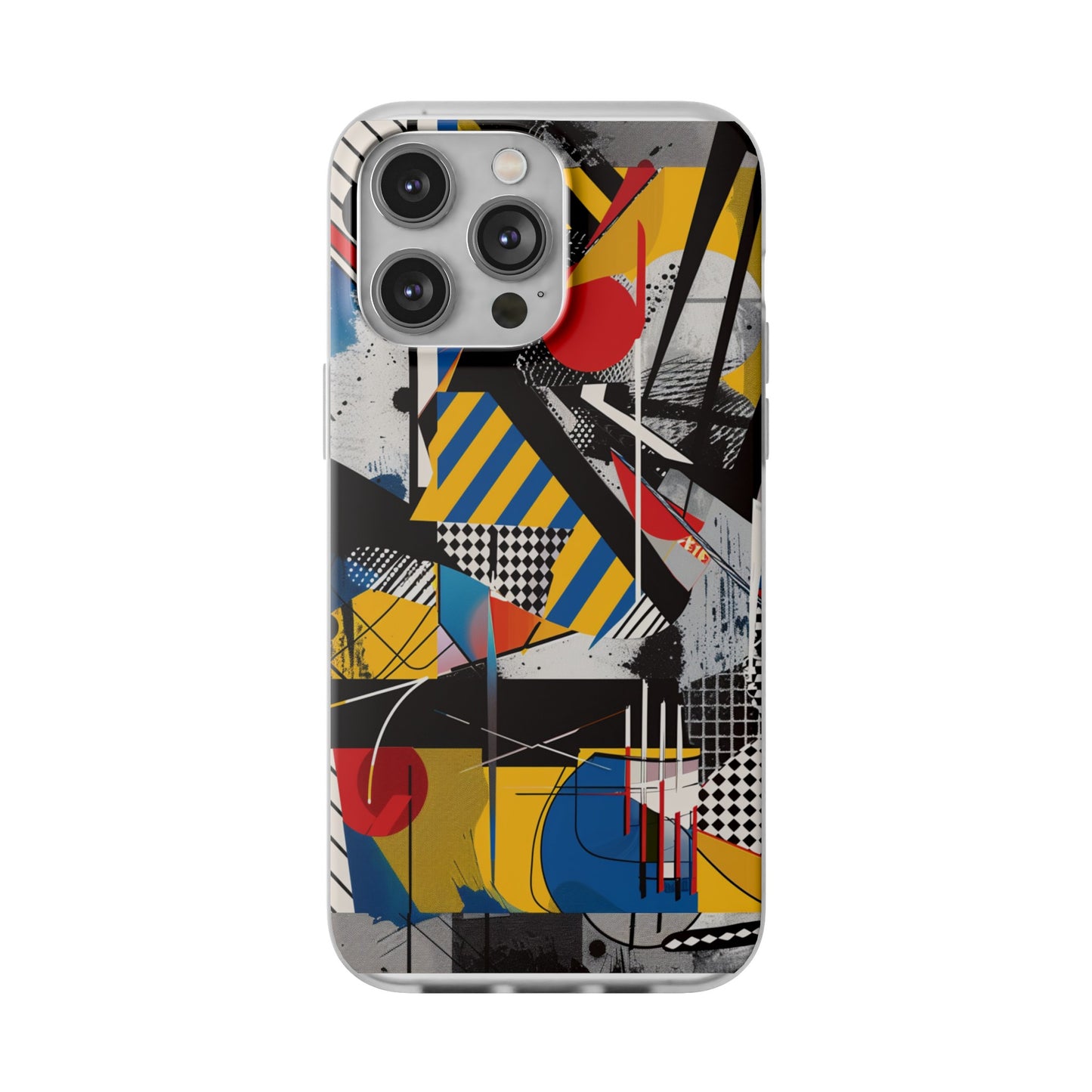 Vibrant Canvas: Cool Abstract Flexi Case