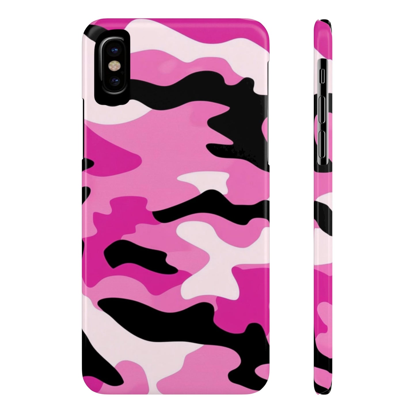 Blush Pink: Jungle Camo Phone Case