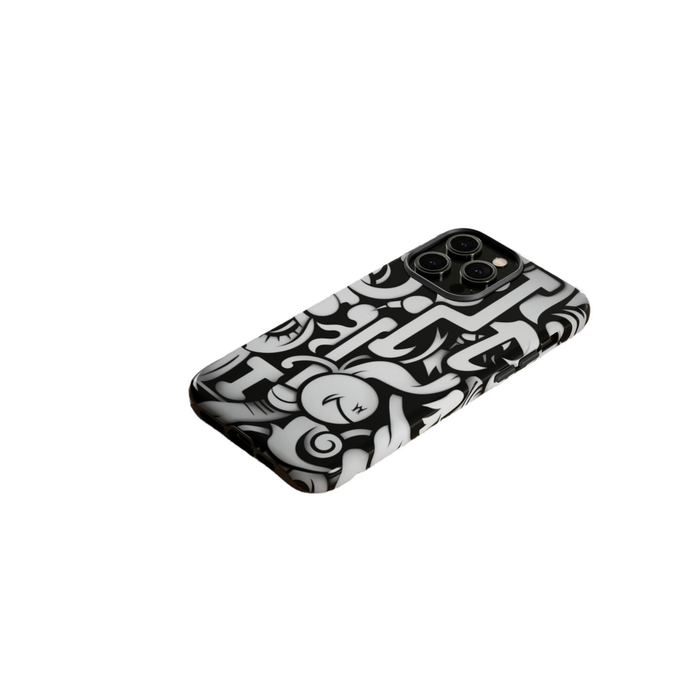 Monochrome Ensemble: Vignettes Smooth Surface Tough Phone Case