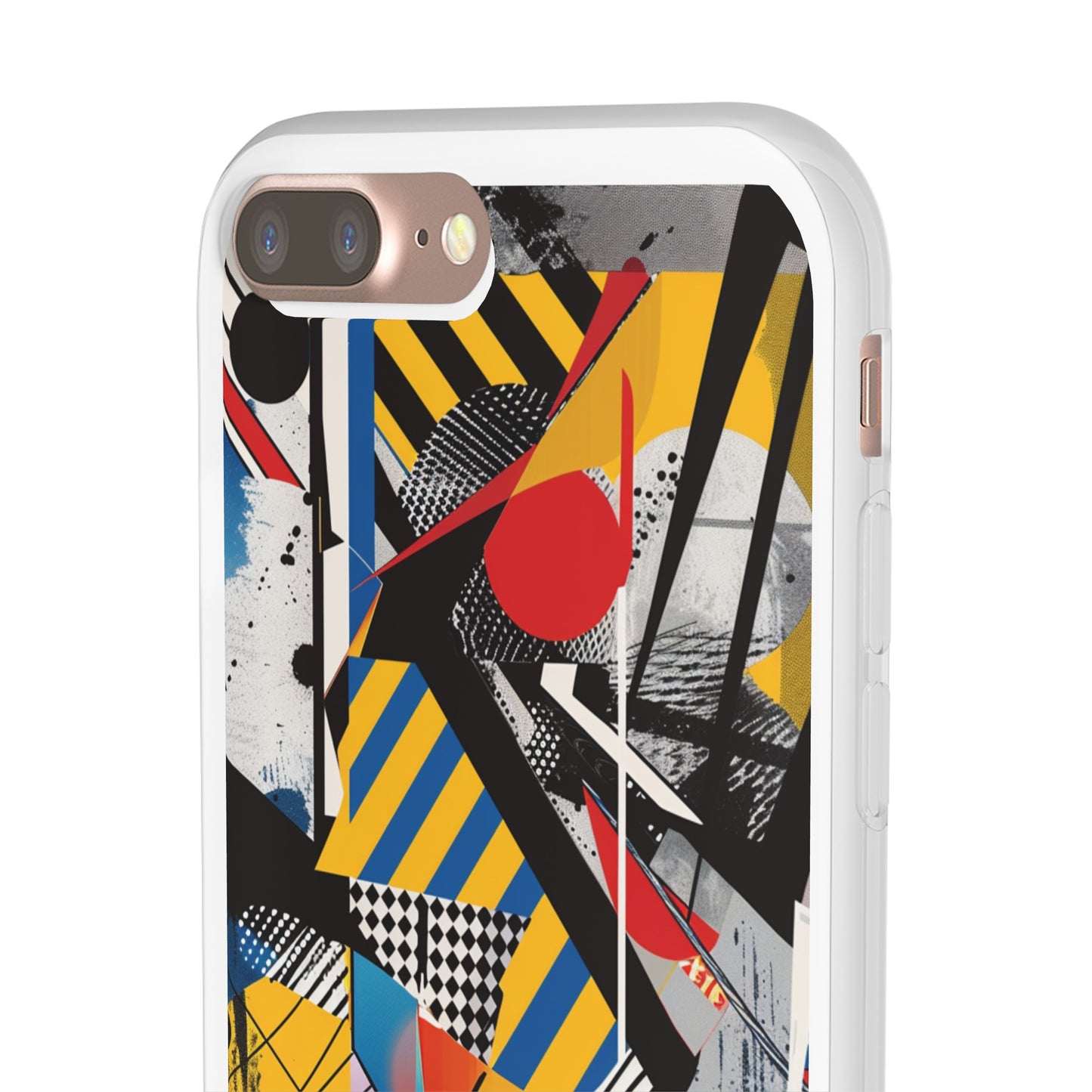 Vibrant Canvas: Cool Abstract Flexi Case