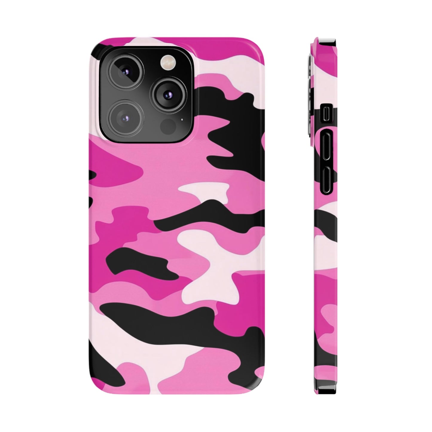 Blush Pink: Jungle Camo Phone Case