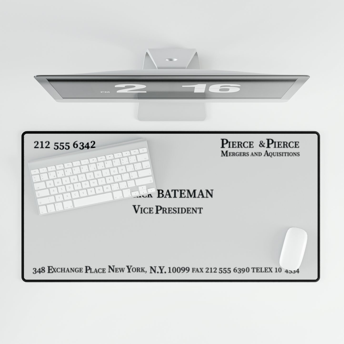 American Psycho Patrick Bateman Desk Mat