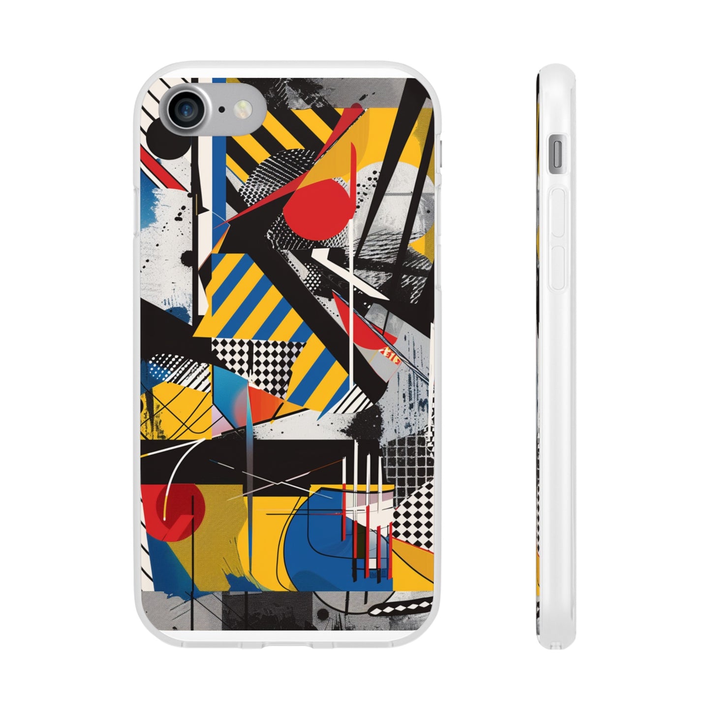 Vibrant Canvas: Cool Abstract Flexi Case