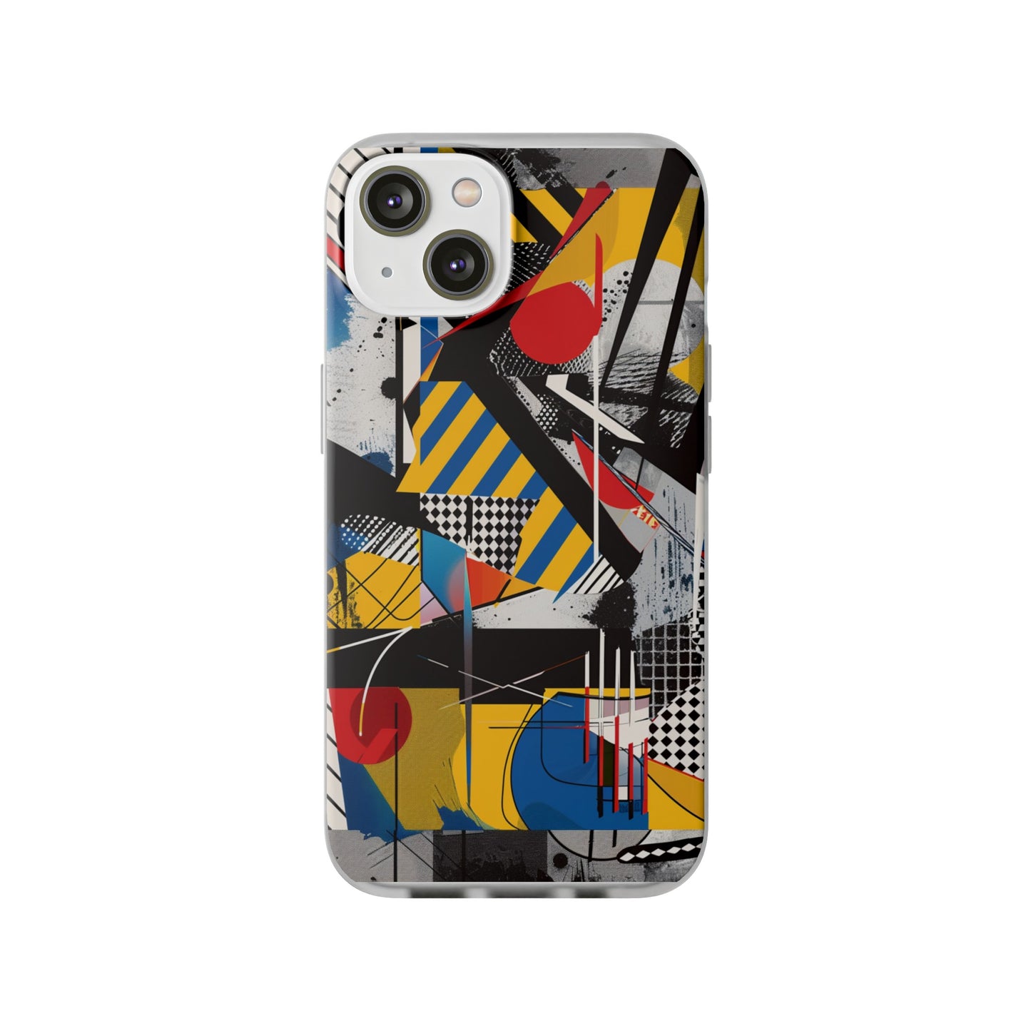 Vibrant Canvas: Cool Abstract Flexi Case