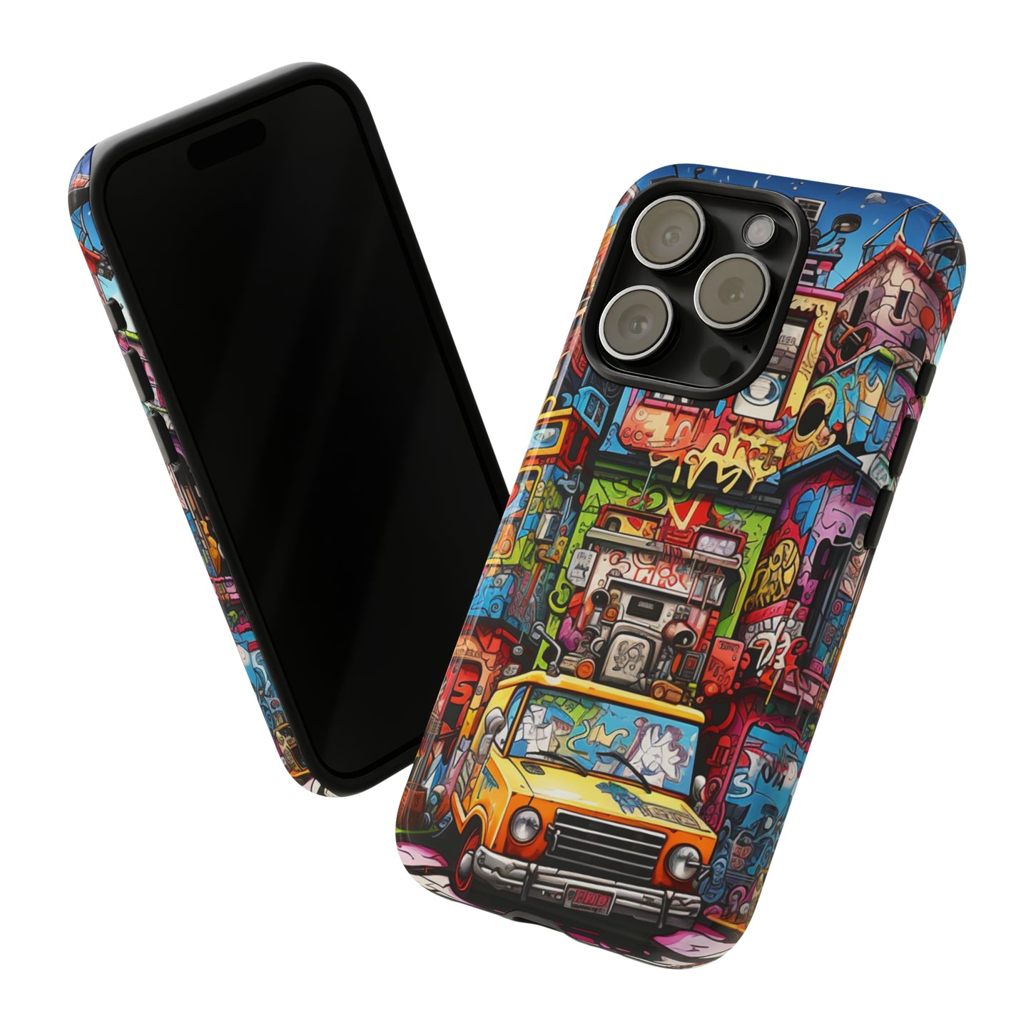 Urban Explosion: Graffiti Bomb Edition Tough Phone Case