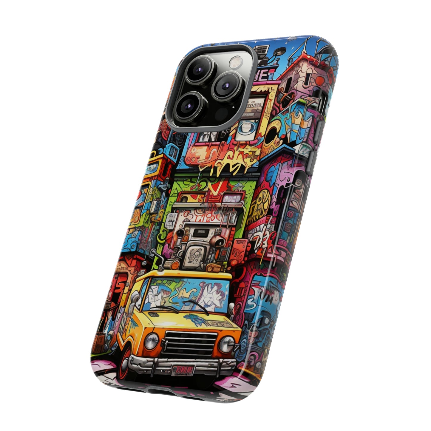 Urban Explosion: Graffiti Bomb Edition Tough Phone Case