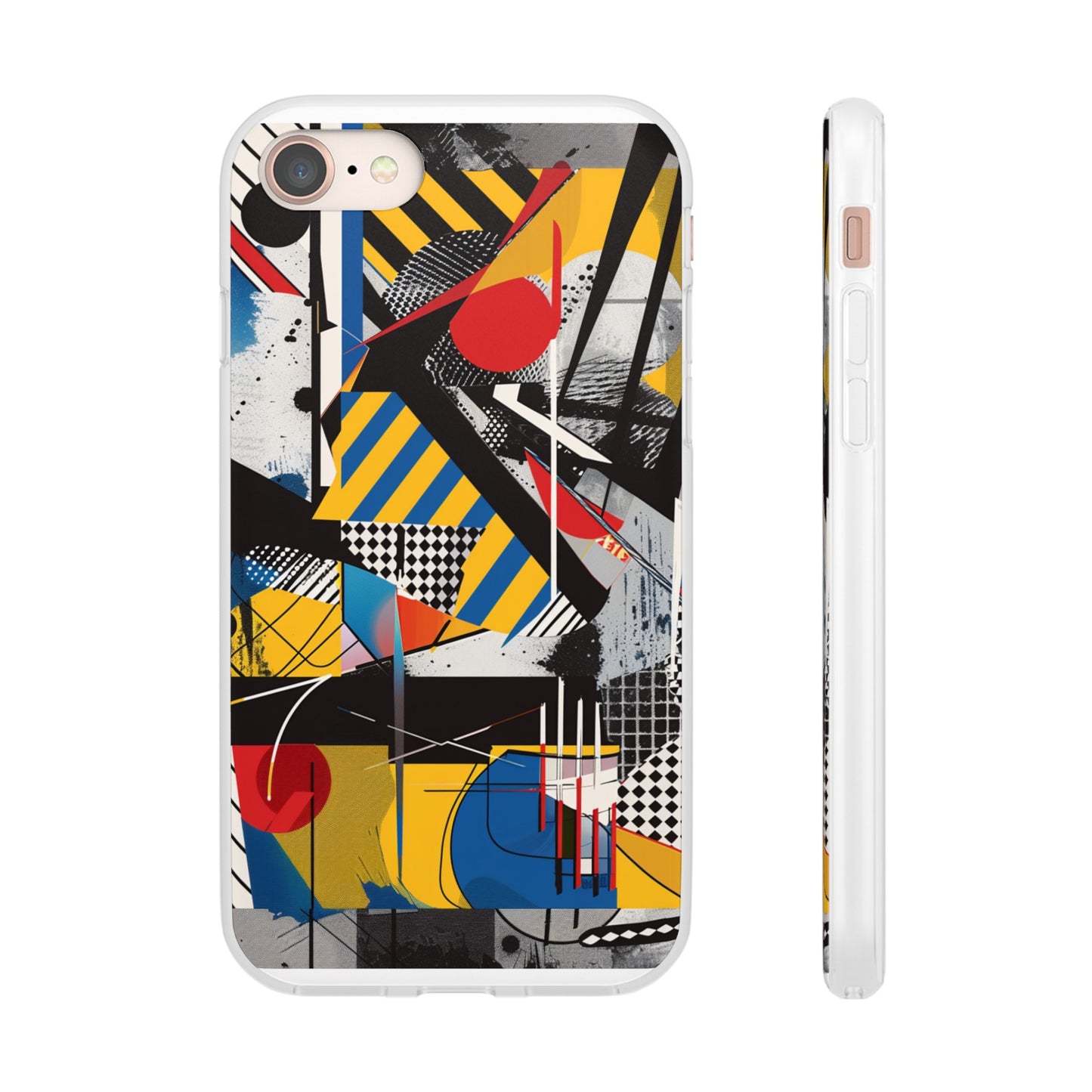 Vibrant Canvas: Cool Abstract Flexi Case