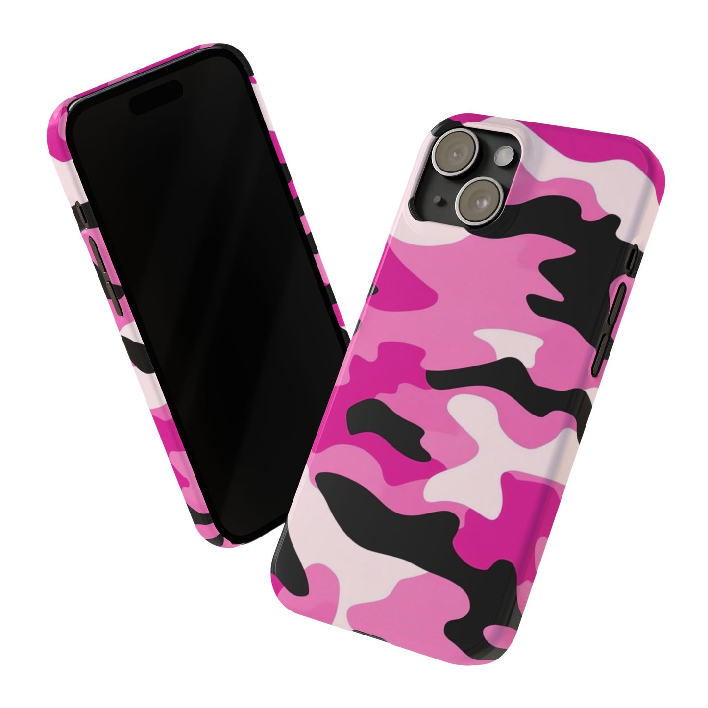 Blush Pink: Jungle Camo Phone Case